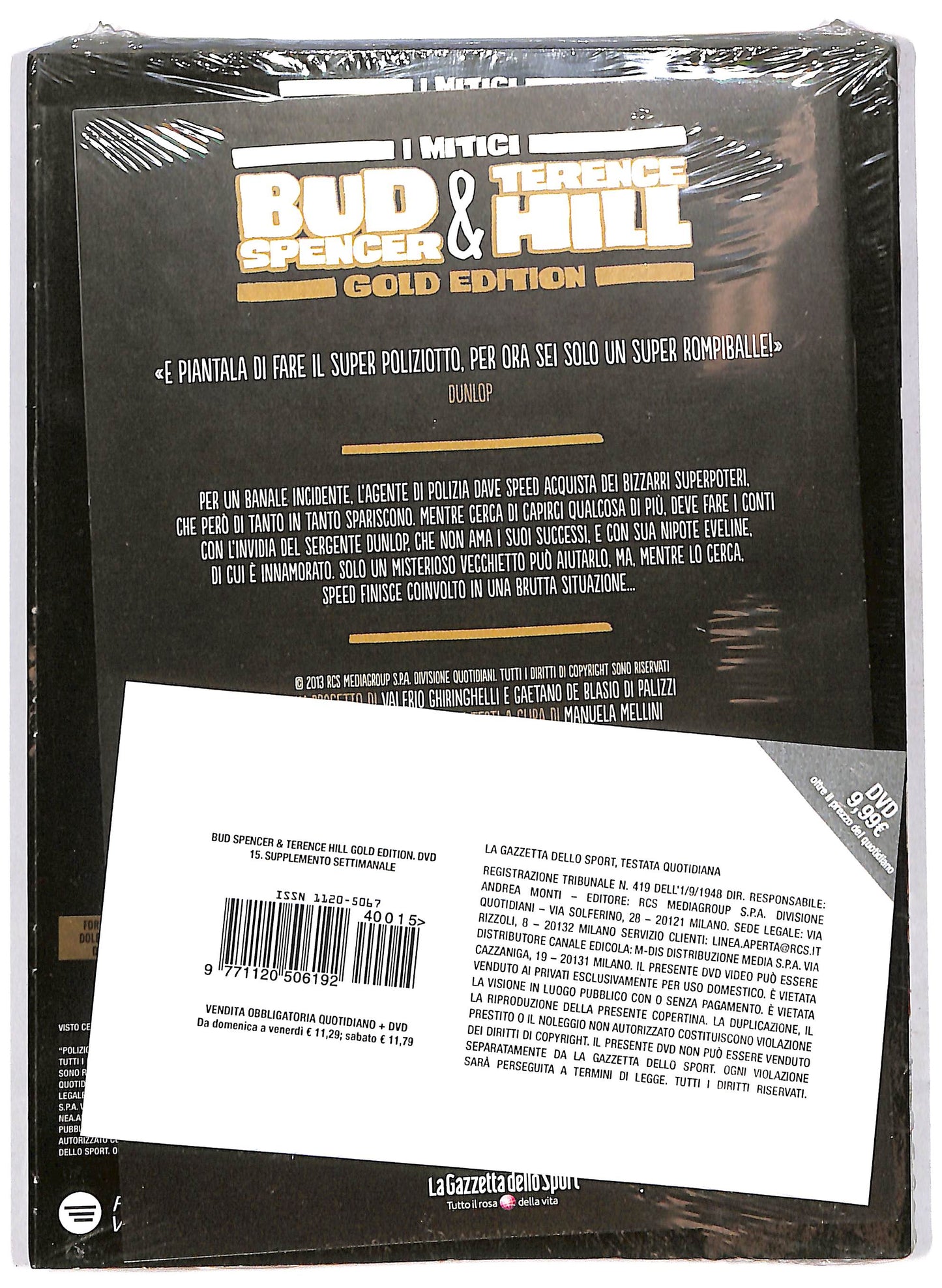 EBOND Poliziotto superpiu Volume 15 Slipcase EDITORIALE DVD D705202