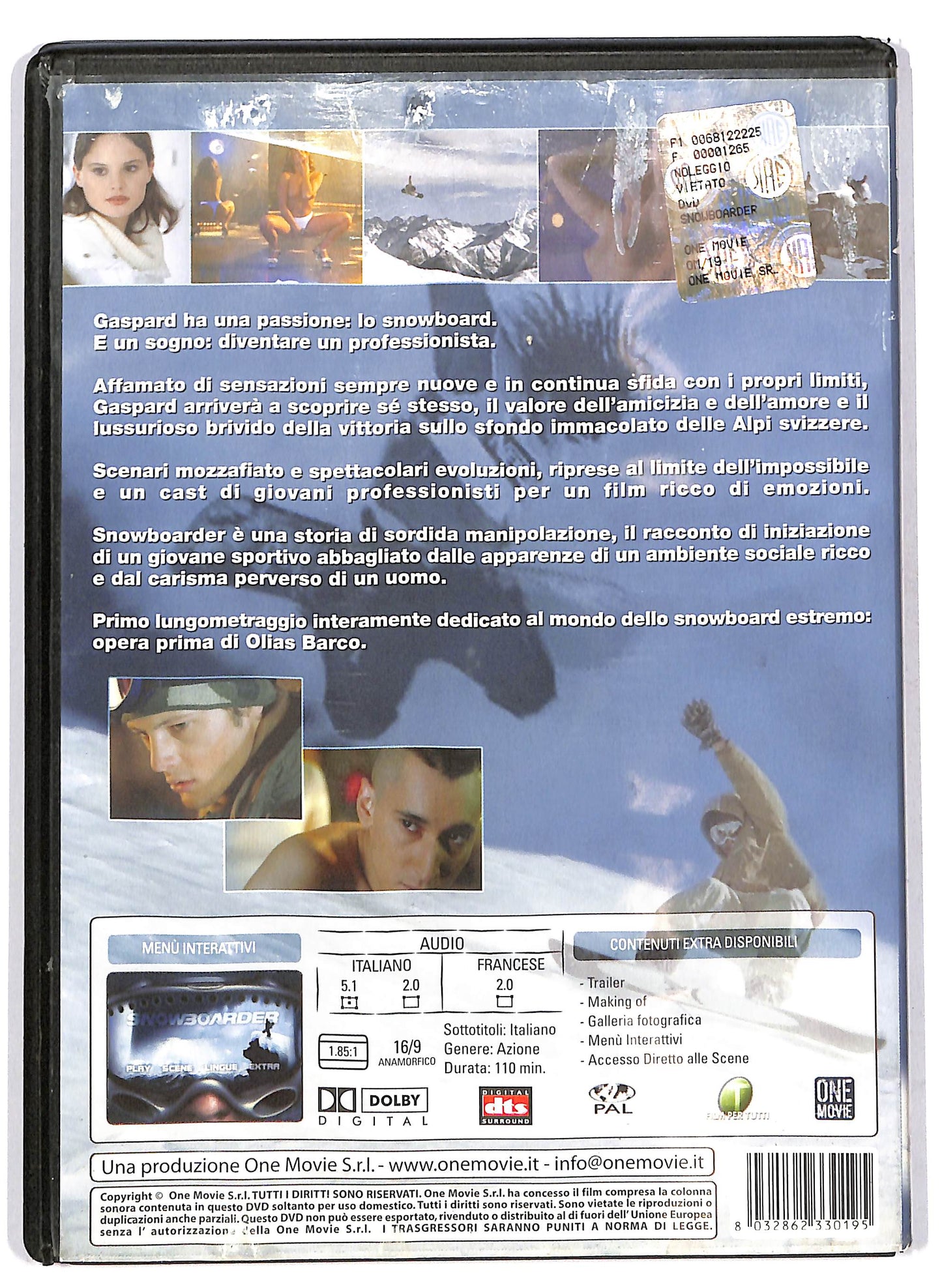 EBOND Snowboarder DVD D705245
