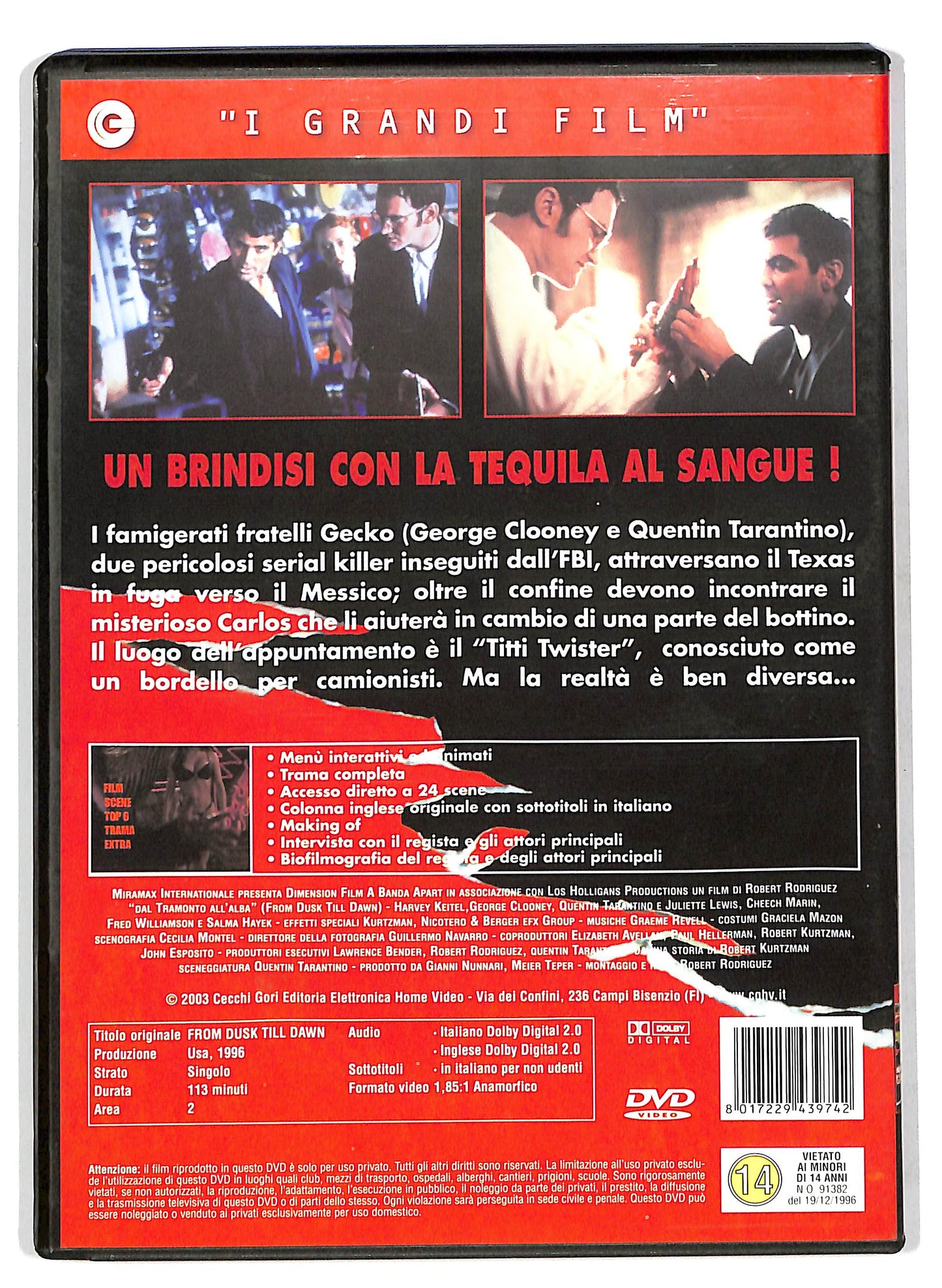EBOND Dal tramonto all'alba DVD D705258