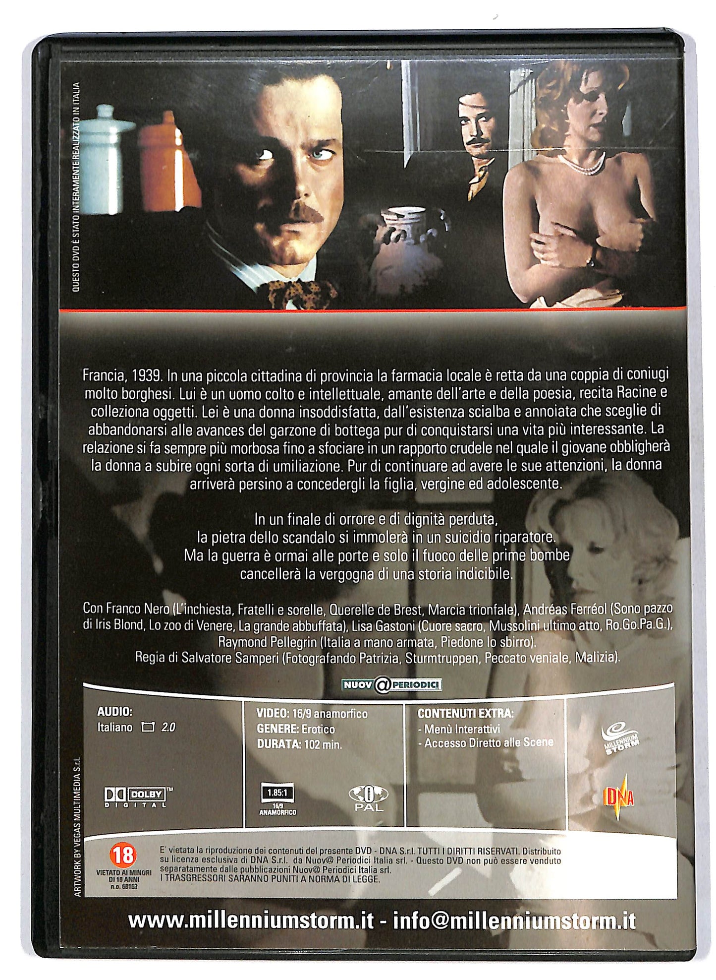 EBOND Scandalo con Franco Nero EDITORIALE DVD D705428