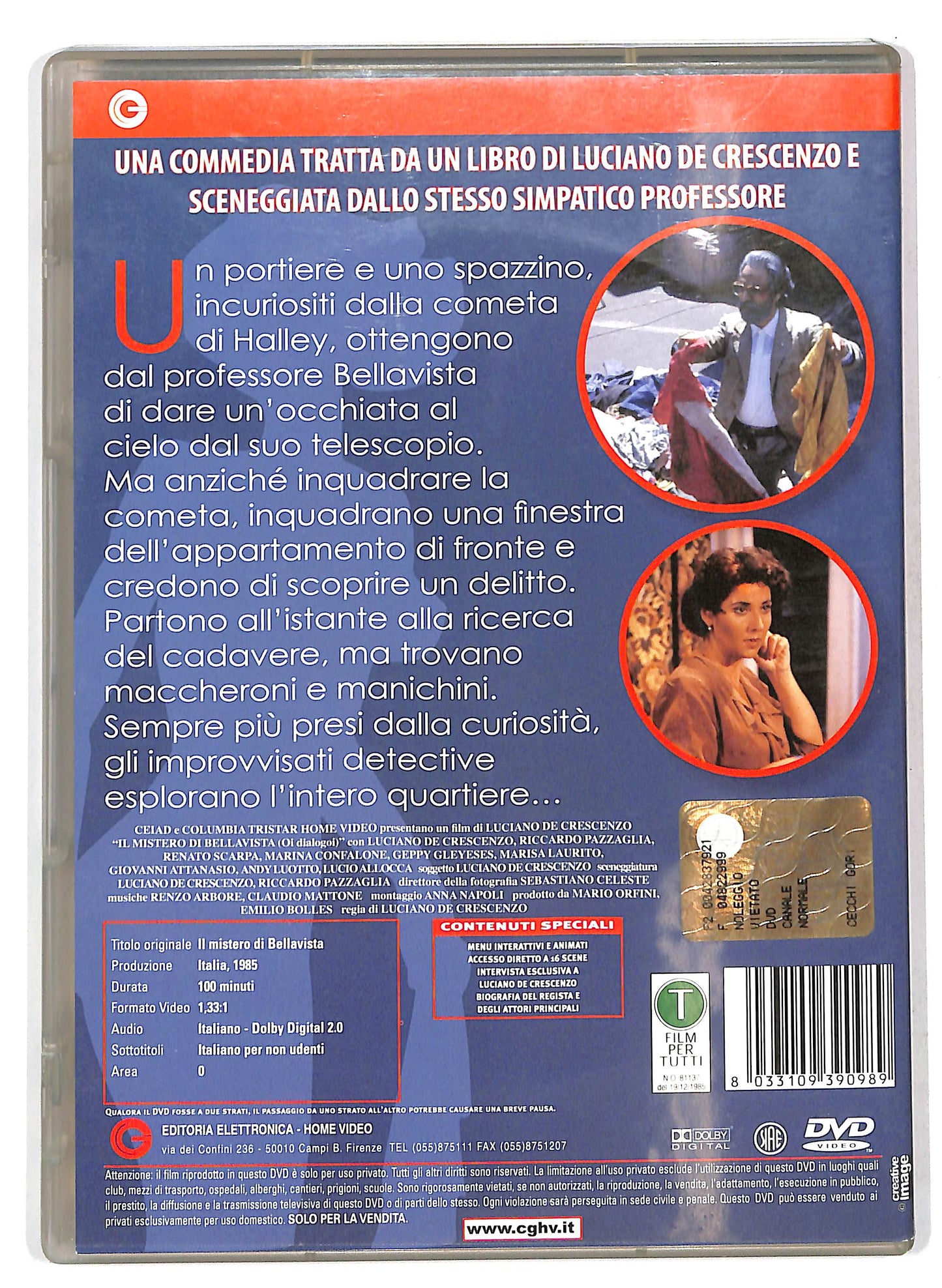 EBOND Il mistero di Bellavista DVD D705521