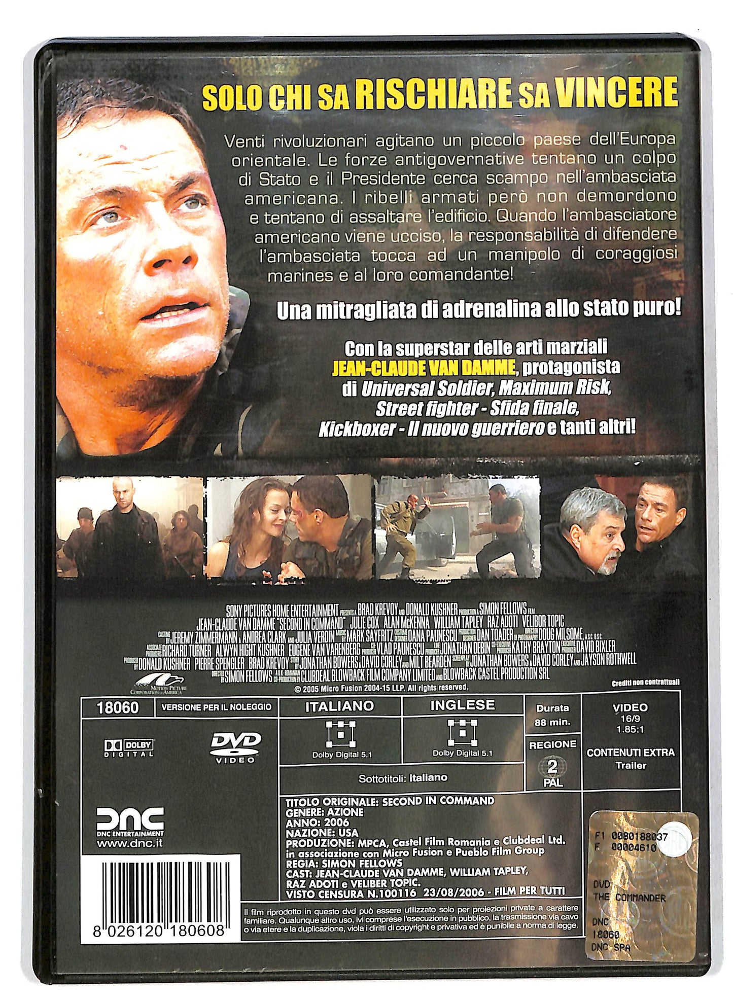 EBOND The Commander Noleggio DVD D705563