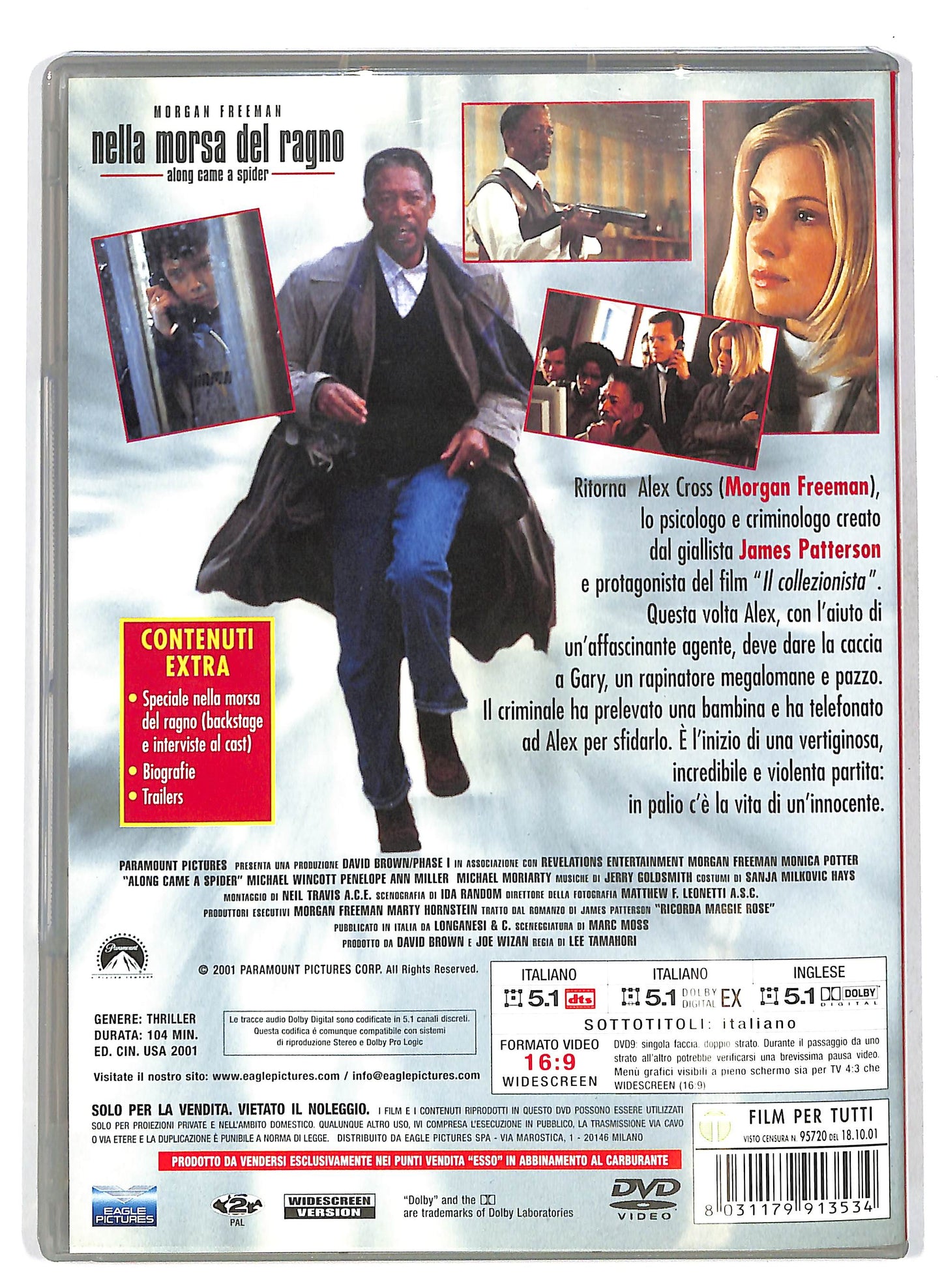 EBOND Nella morsa del ragno - Along Came a Spider DVD D705603