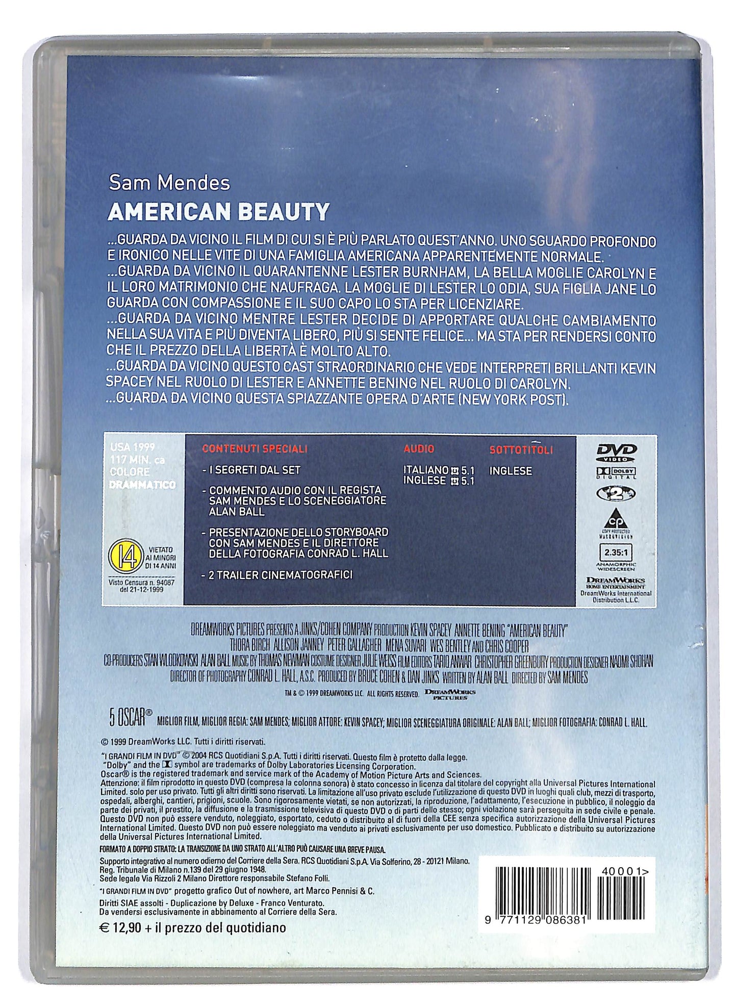 EBOND American Beauty Volume 1 EDITORIALE DVD D705633