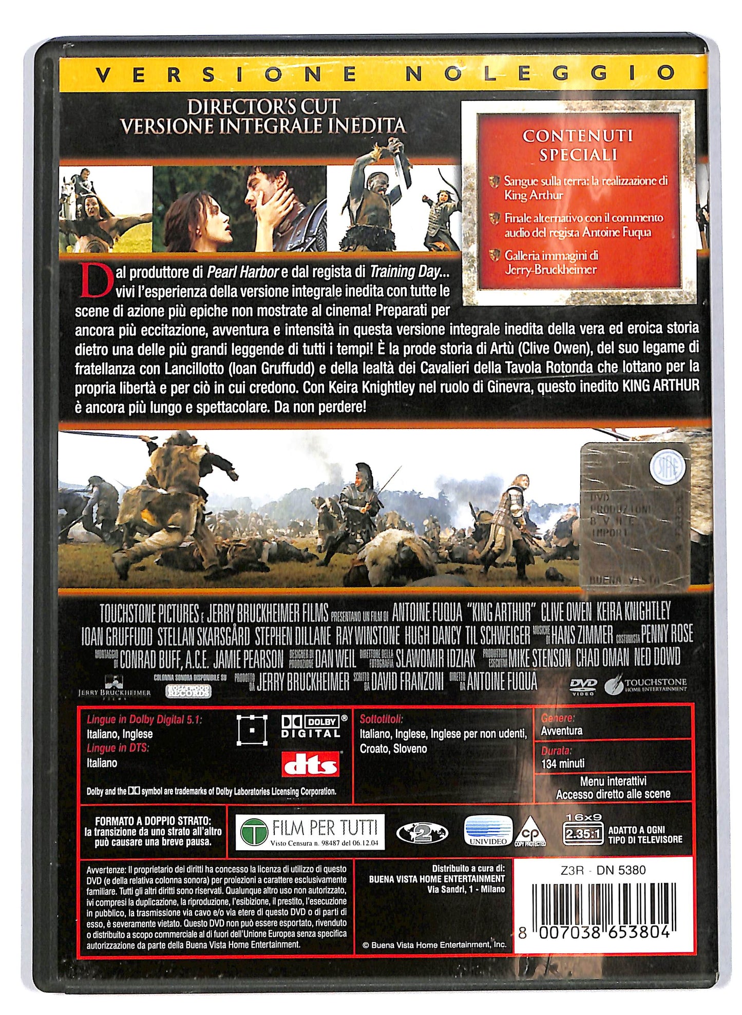 EBOND King Arthur - Directir's cut NOLEGGIO DVD D705637