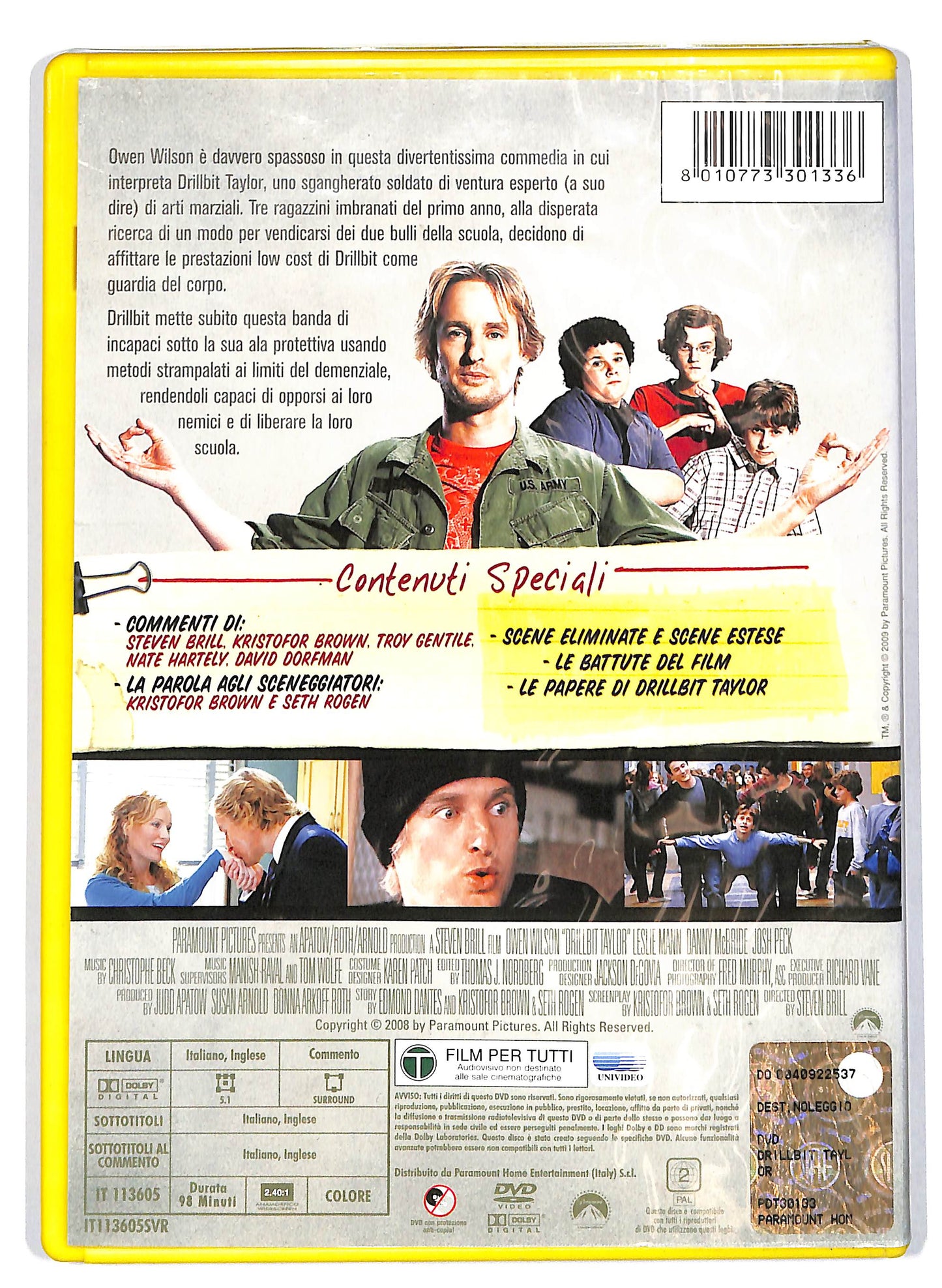 EBOND Drillbit Taylor NOLEGGIO DVD D705730