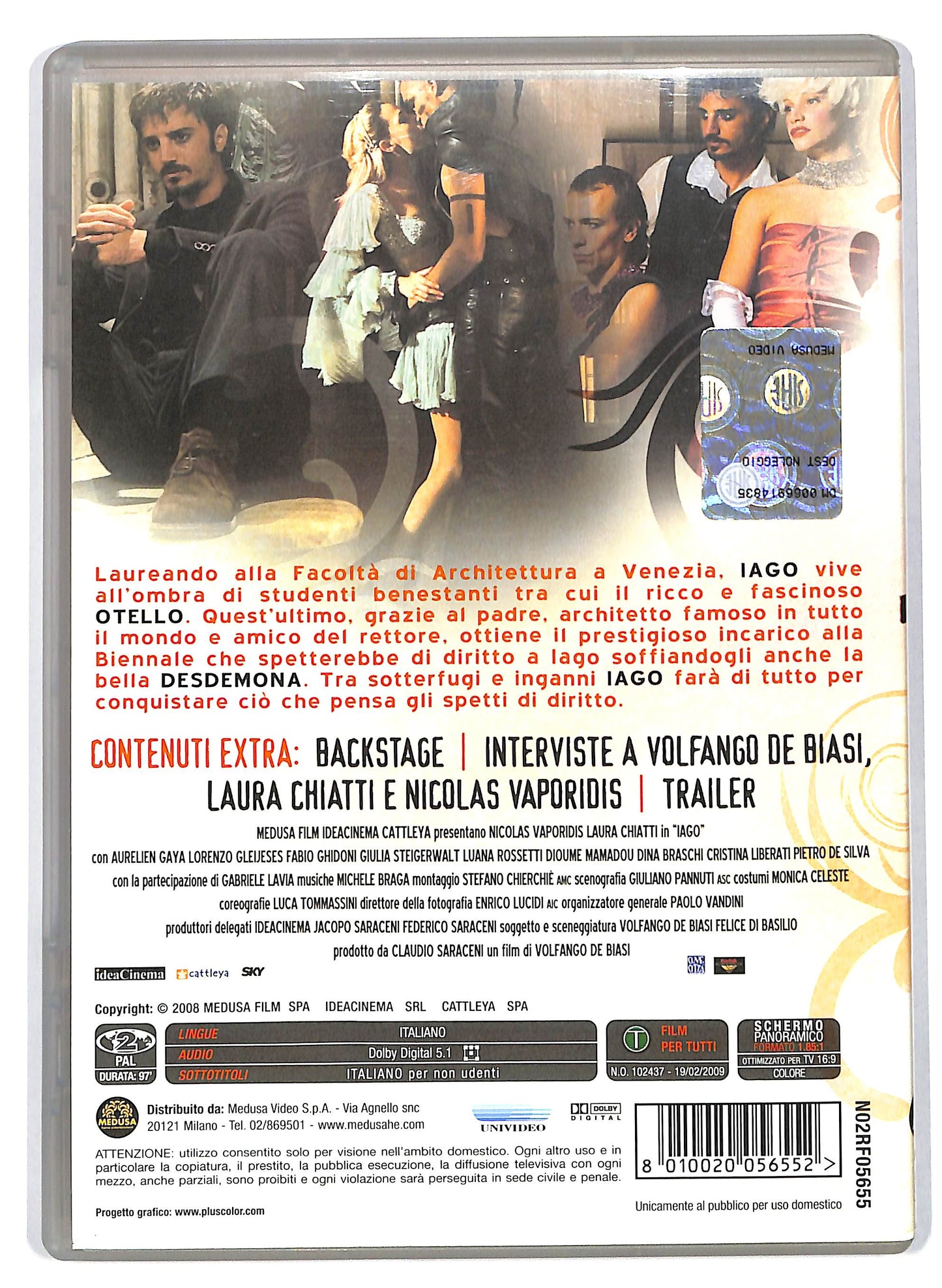 EBOND Iago NOLEGGIO DVD D705762