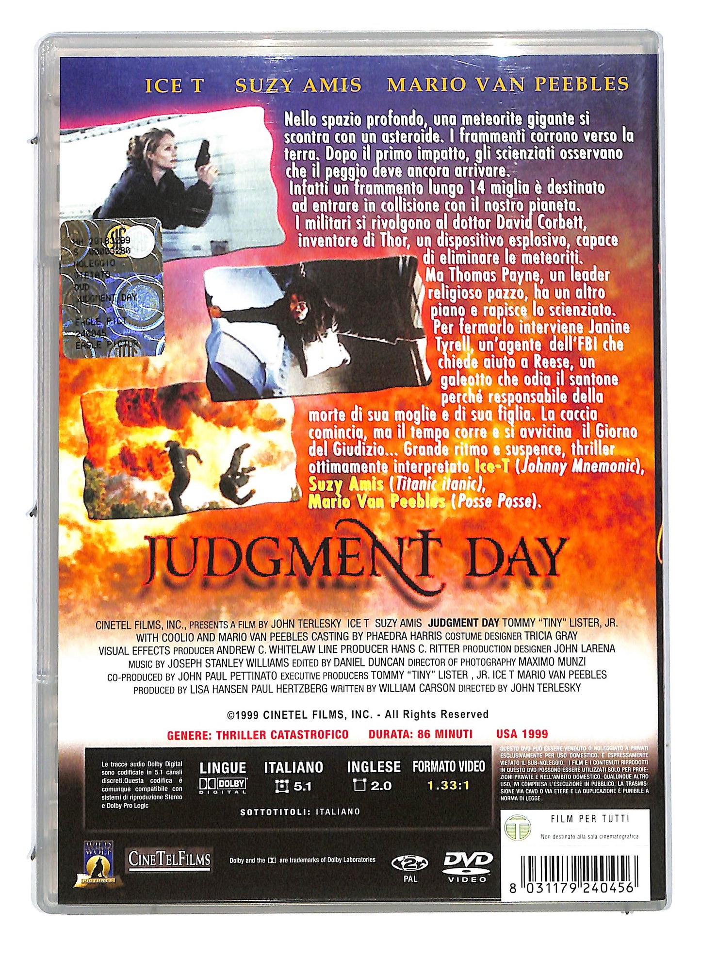 EBOND Judgment day Slimcase DVD D705837