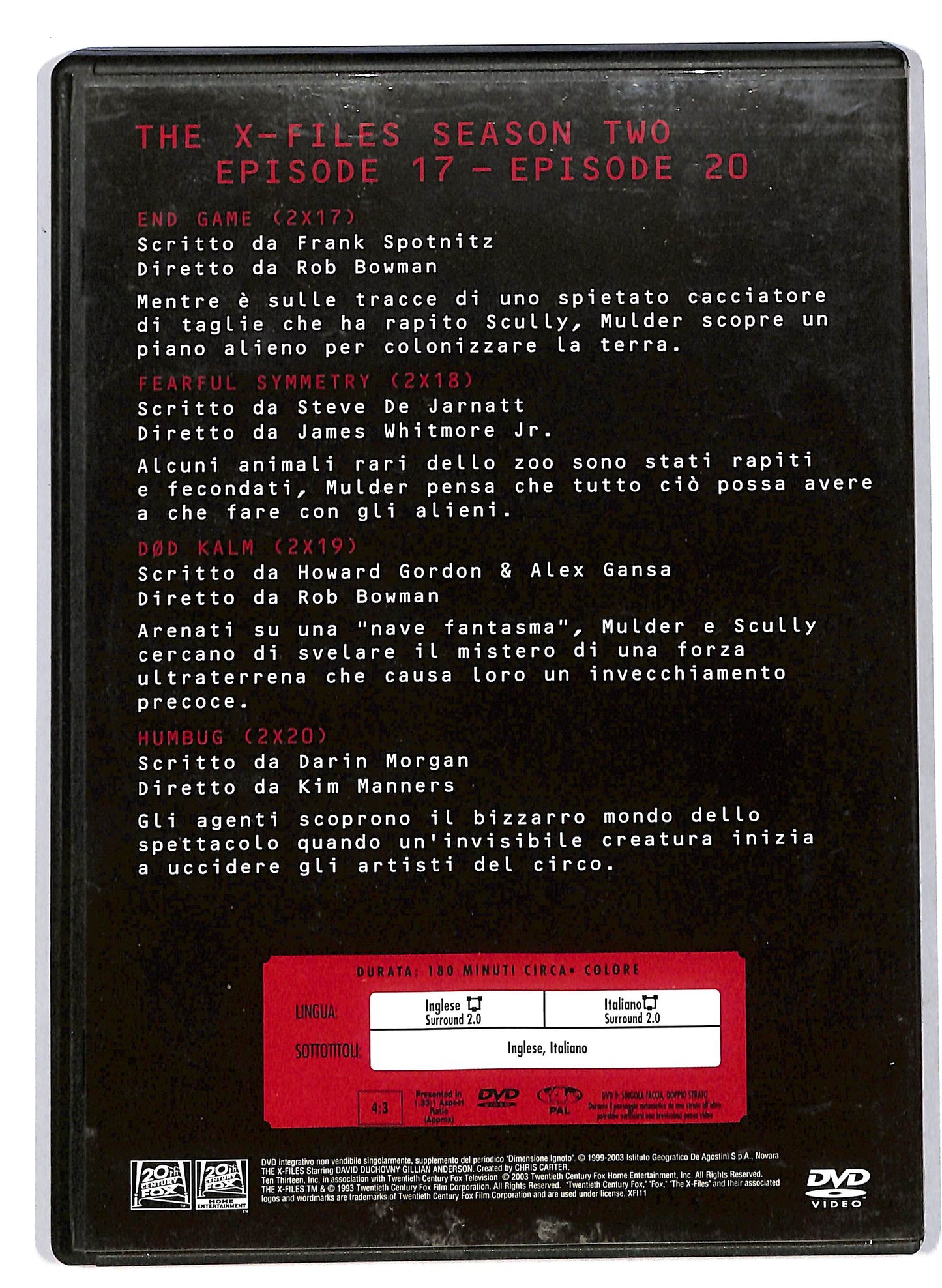 EBOND The X-Files collection - Volume 5 Season two EDITORIALE DVD D705939
