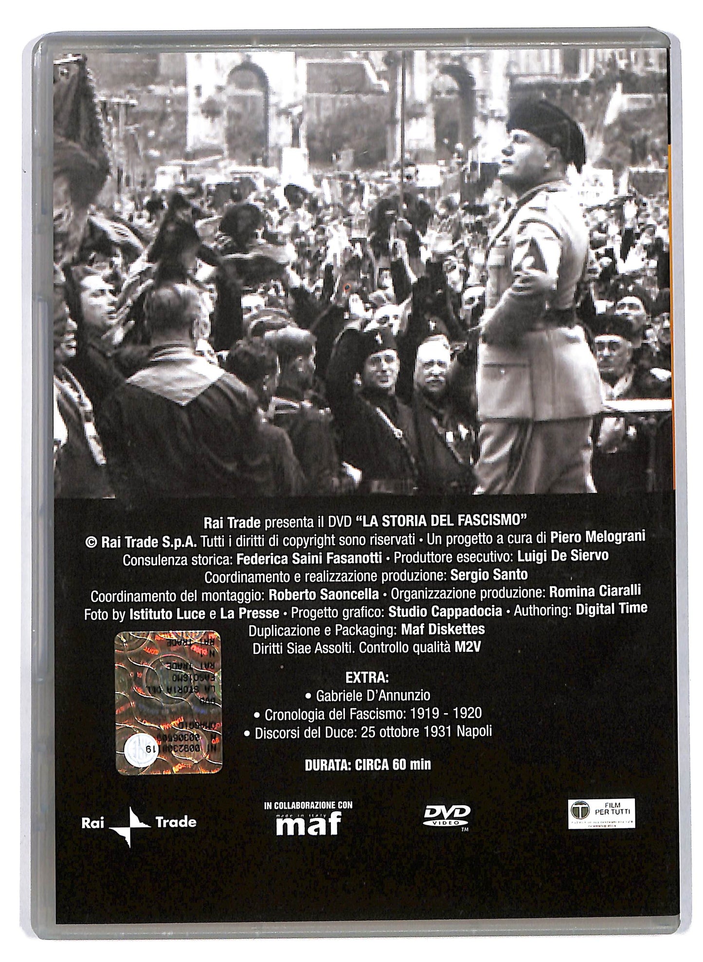 EBOND Le origini I primi passi di Mussolini al governo 1 EDITORIALE DVD D705959