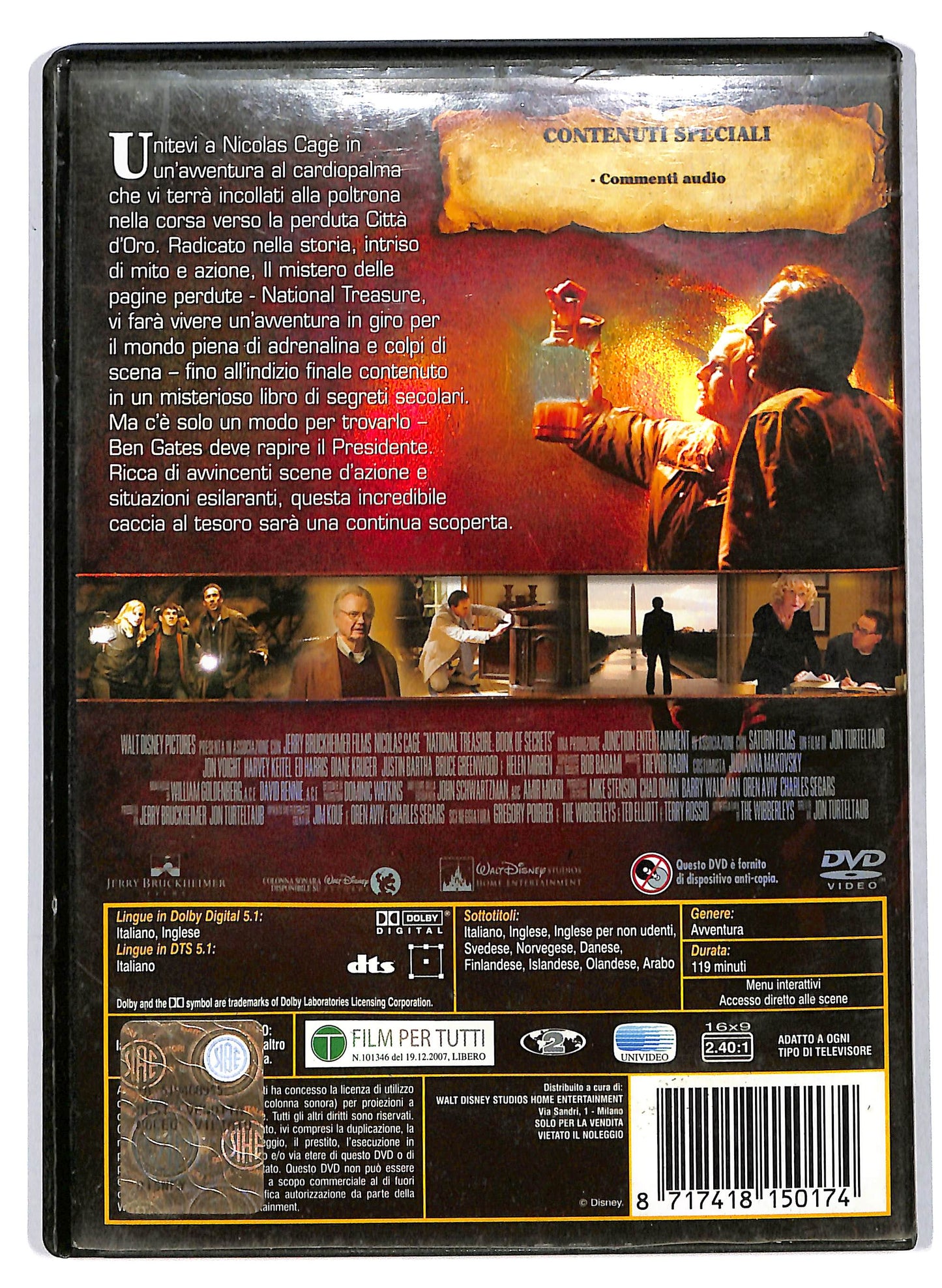EBOND Il mistero delle pagine perdute - National Treasure DVD D706001