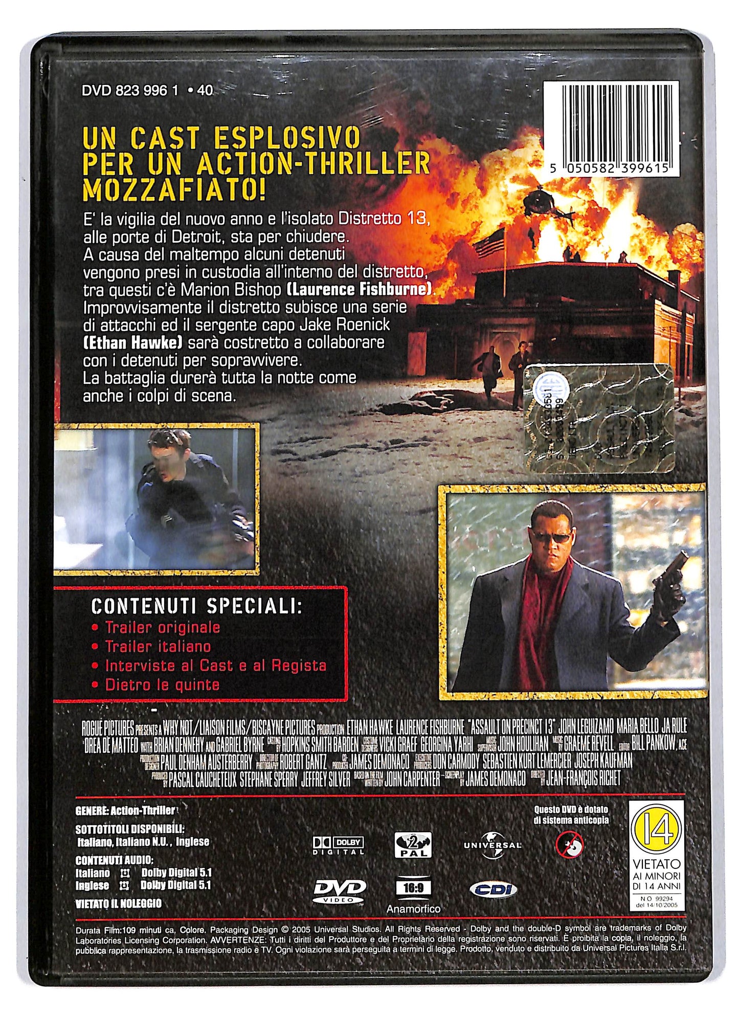 EBOND Assault on precinct 13 DVD D706055