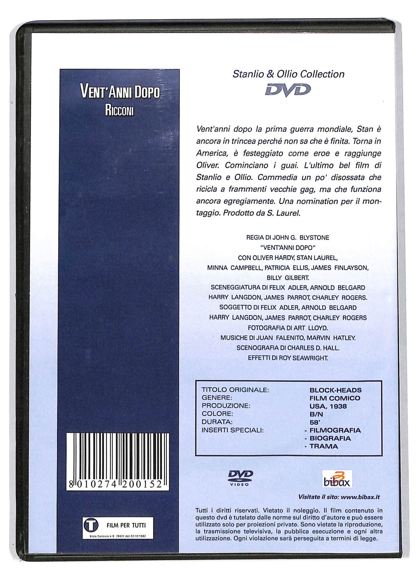 EBOND Stanlio e Ollio - Vent'anni dopo - Ricconi Volume 5 DVD D706119