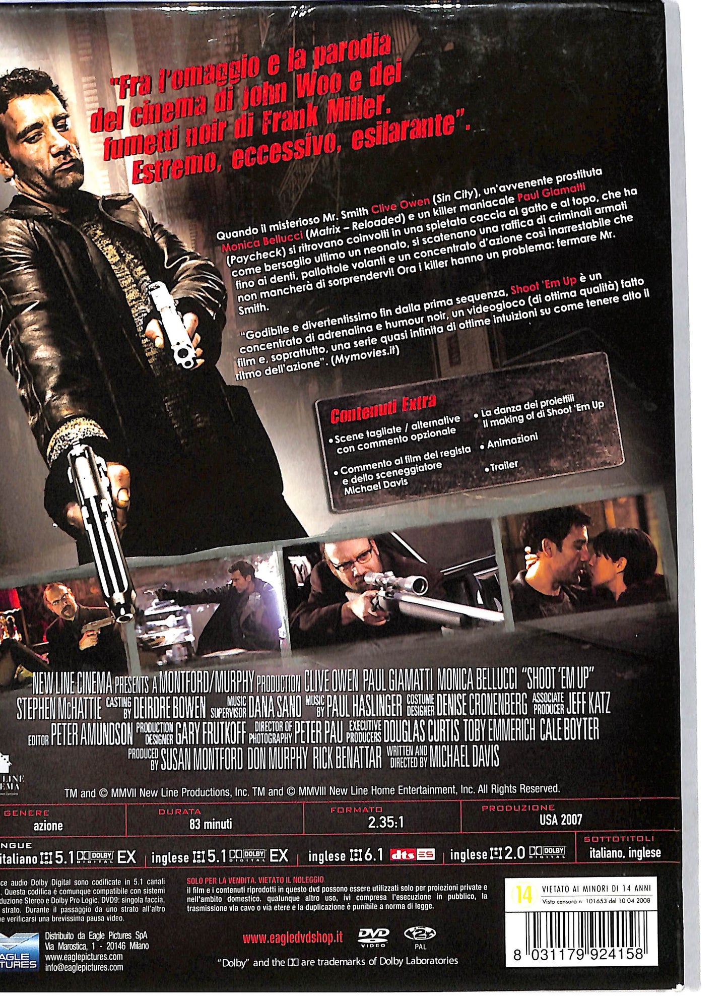 EBOND Shoot 'Em Up - Spara o muori! DVD D706148