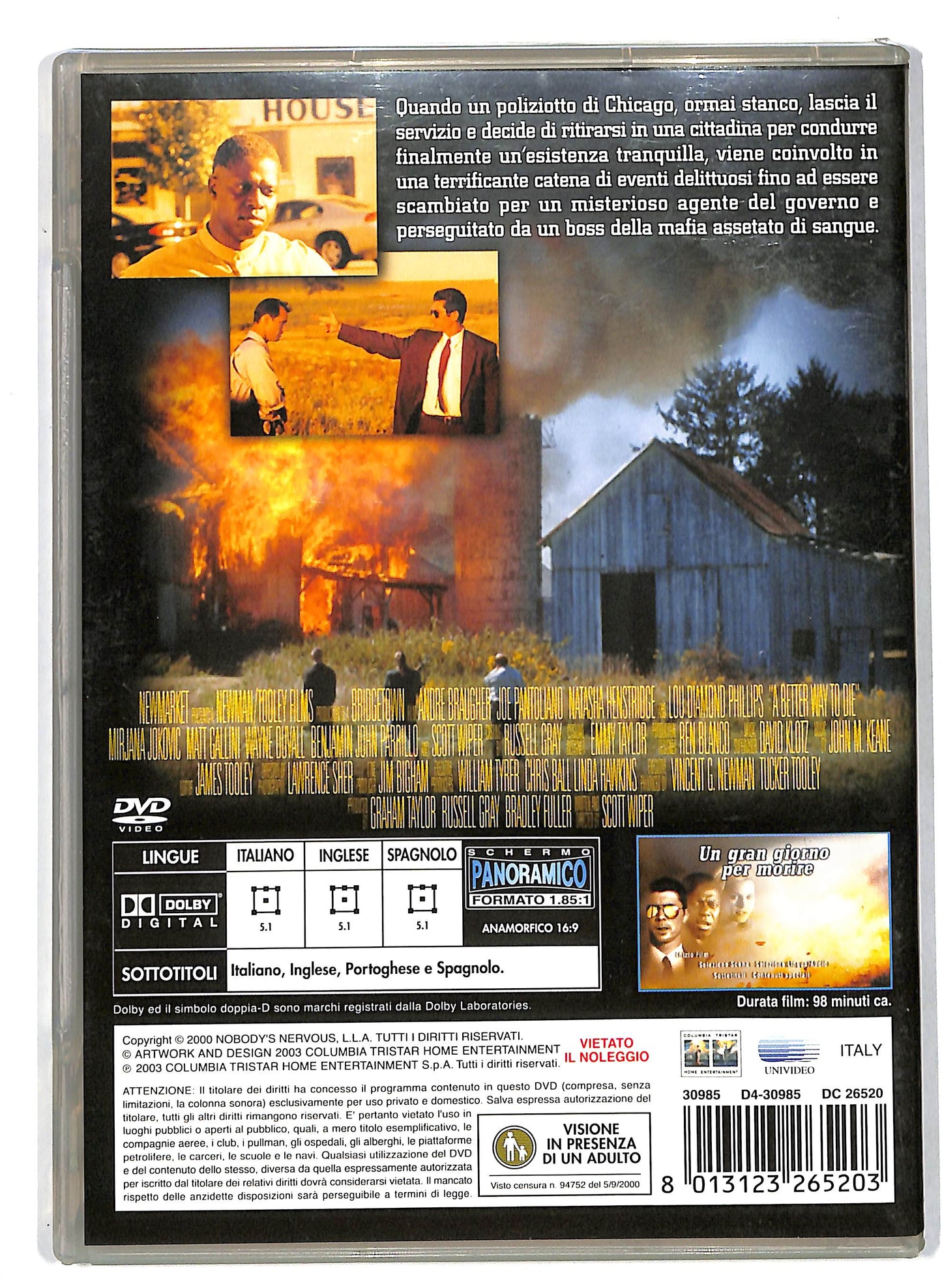 EBOND Un gran giorno per morire DVD D706152