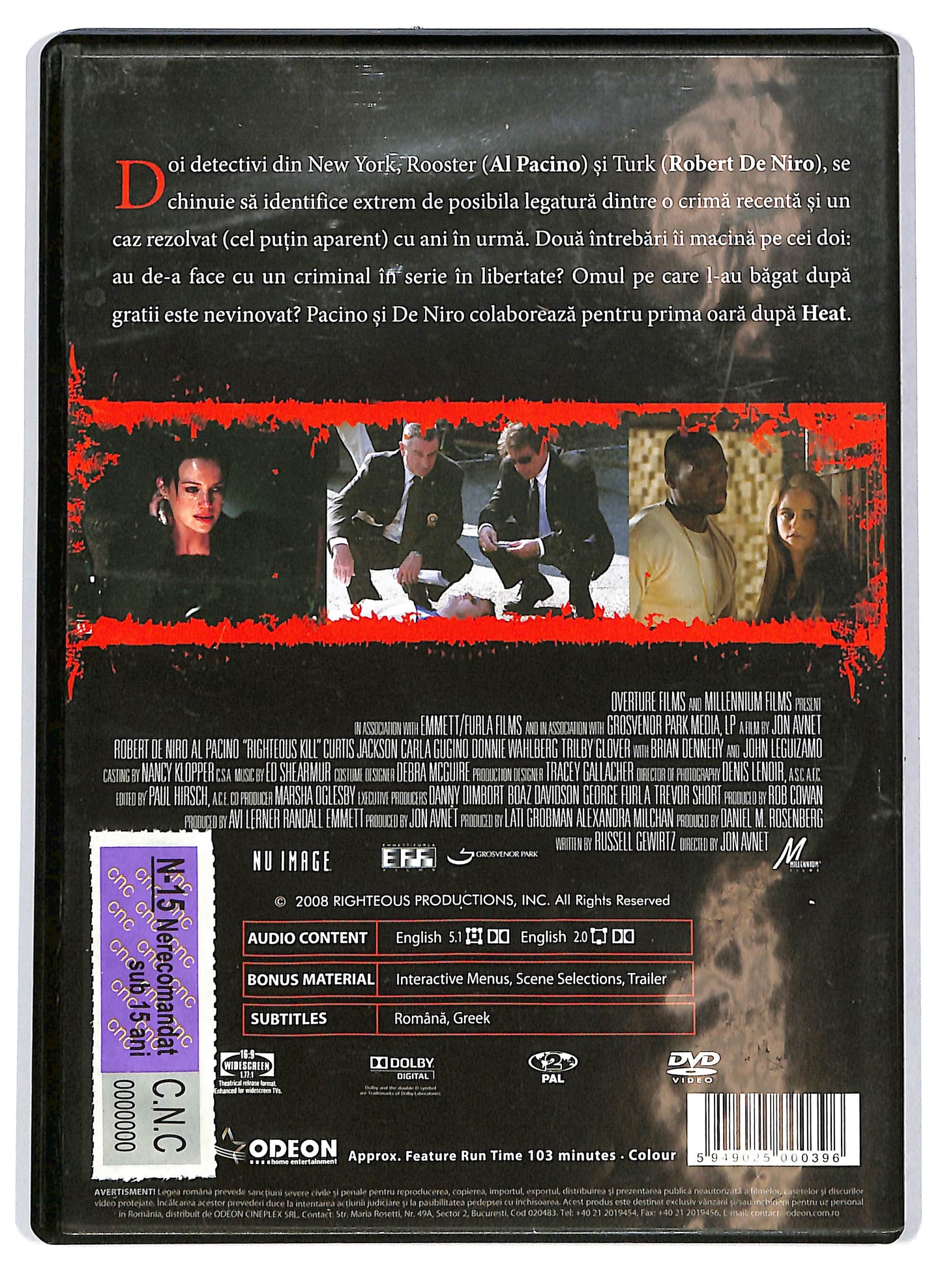 EBOND Crime Justificate DVD D706246