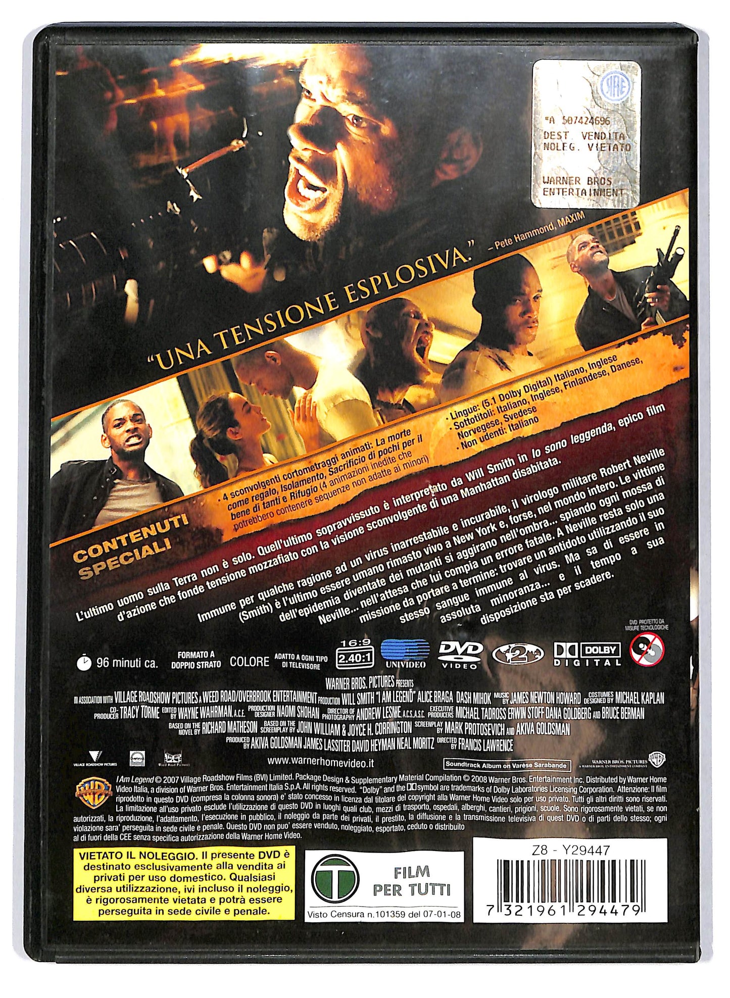 EBOND Io sono leggenda DVD D706252