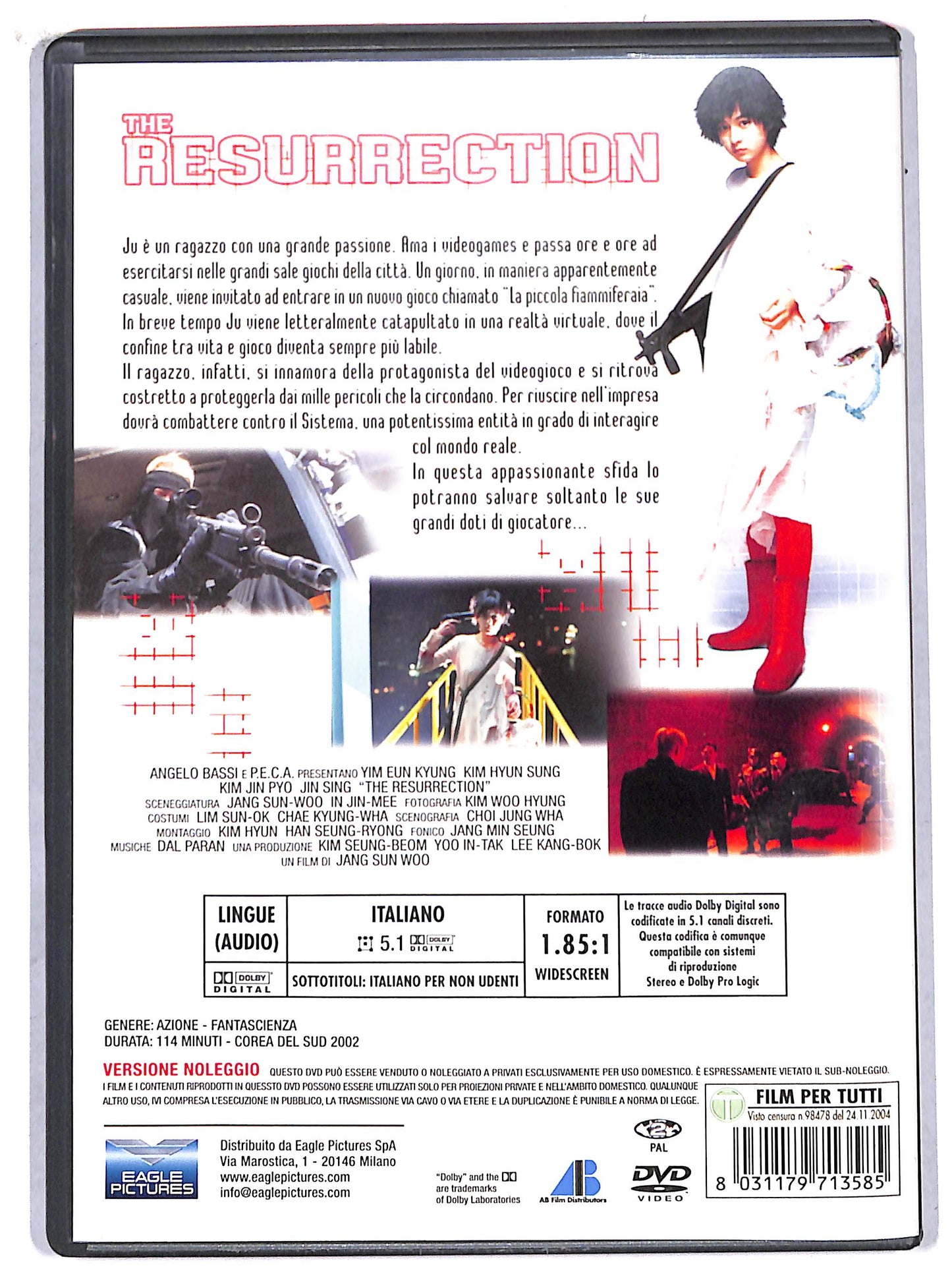 EBOND the resurrection NOLEGGIO DVD D706460