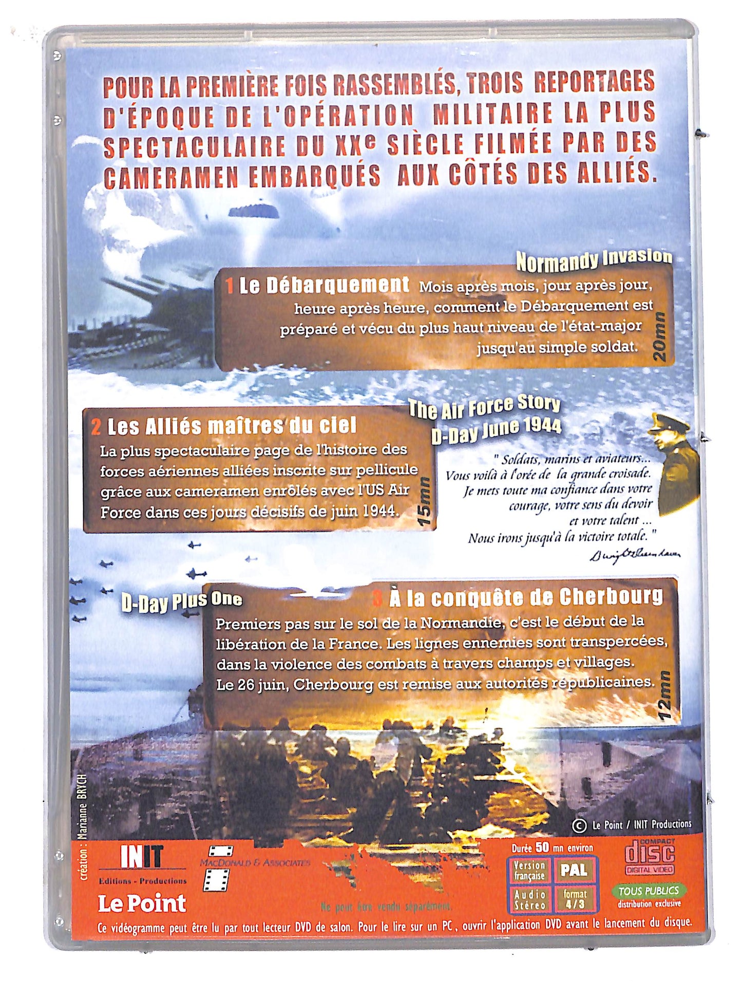 EBOND le debarquement 6 juin 1944 EDITORIALE DVD D706510