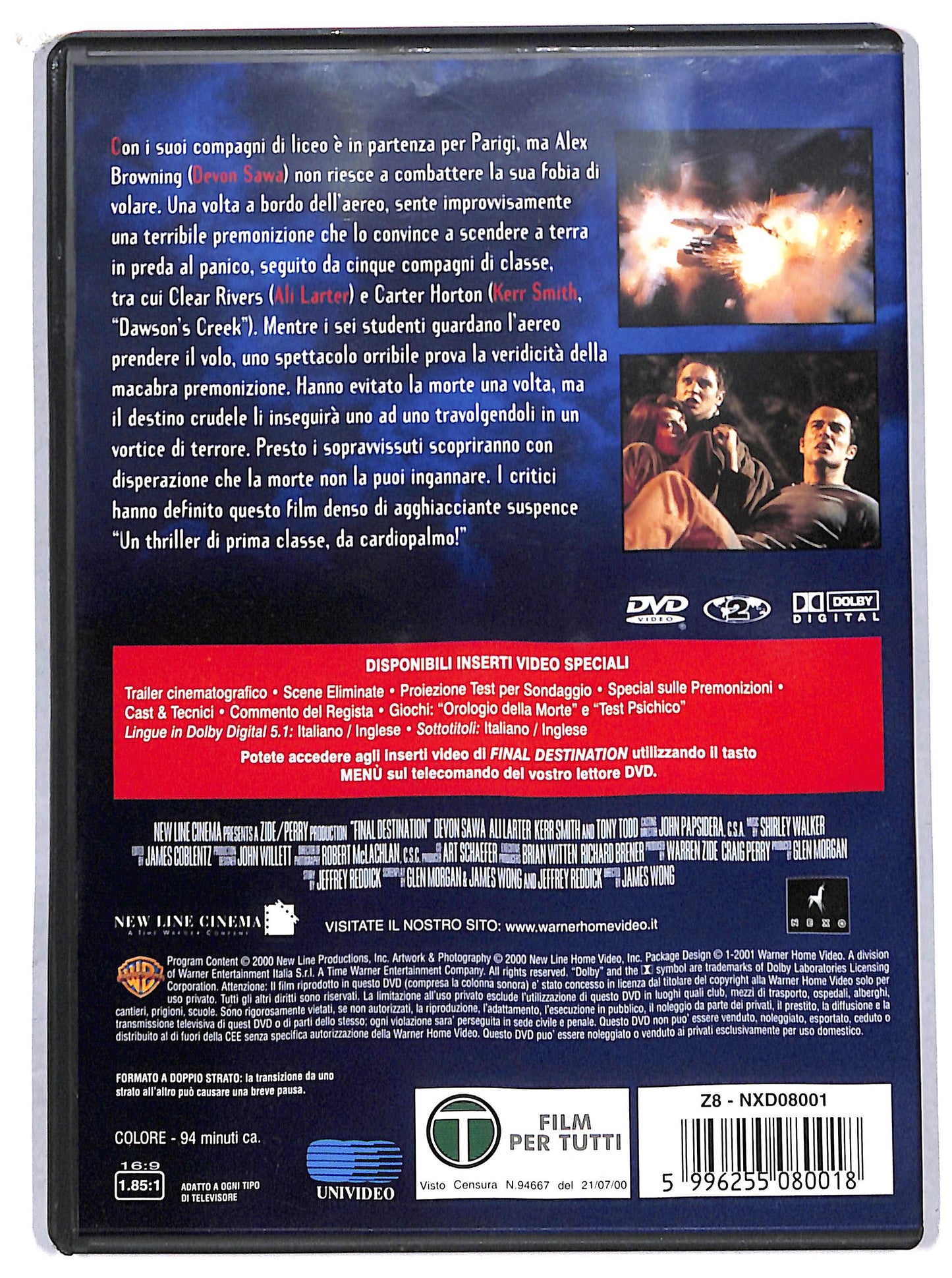 EBOND final destination DVD D706517