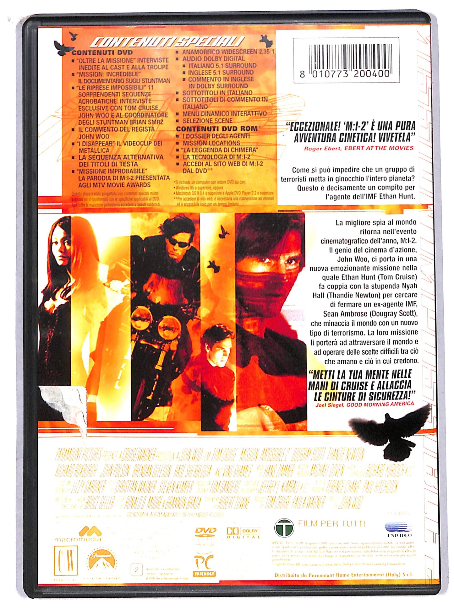 EBOND mission impossible 2 DVD D706703