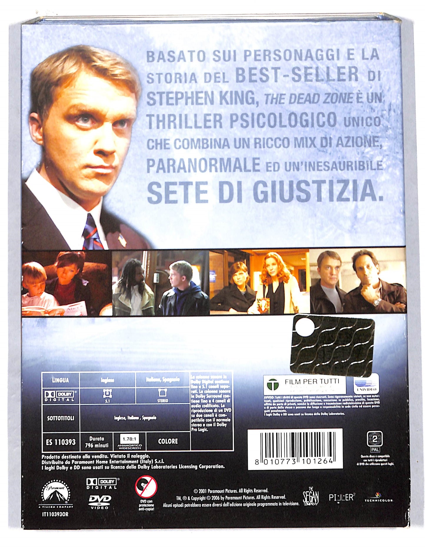 EBOND the dead zone - la seconda stagione completa (4 dischi) DVD D706755
