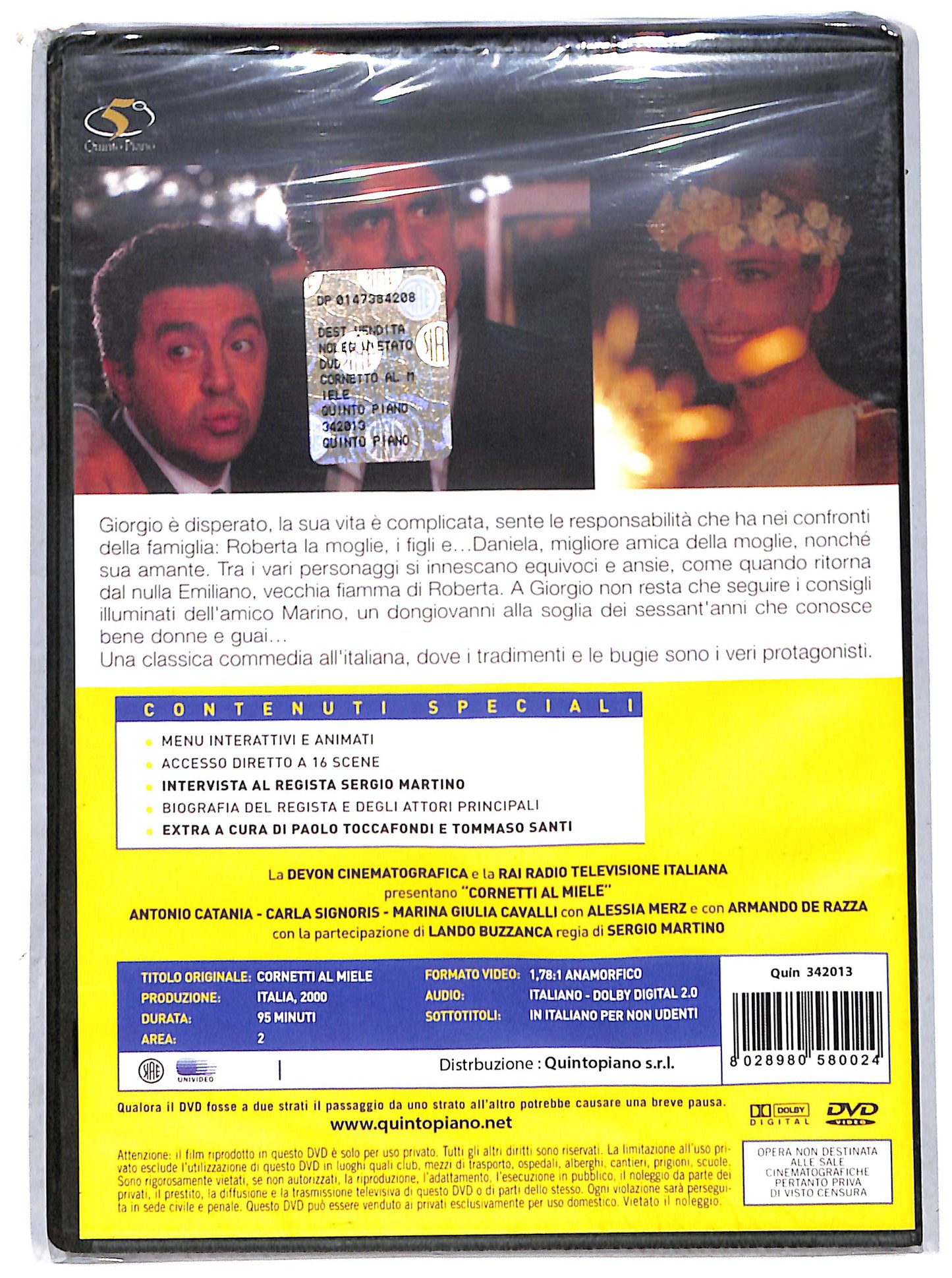 EBOND cornetti al miele DVD D706810