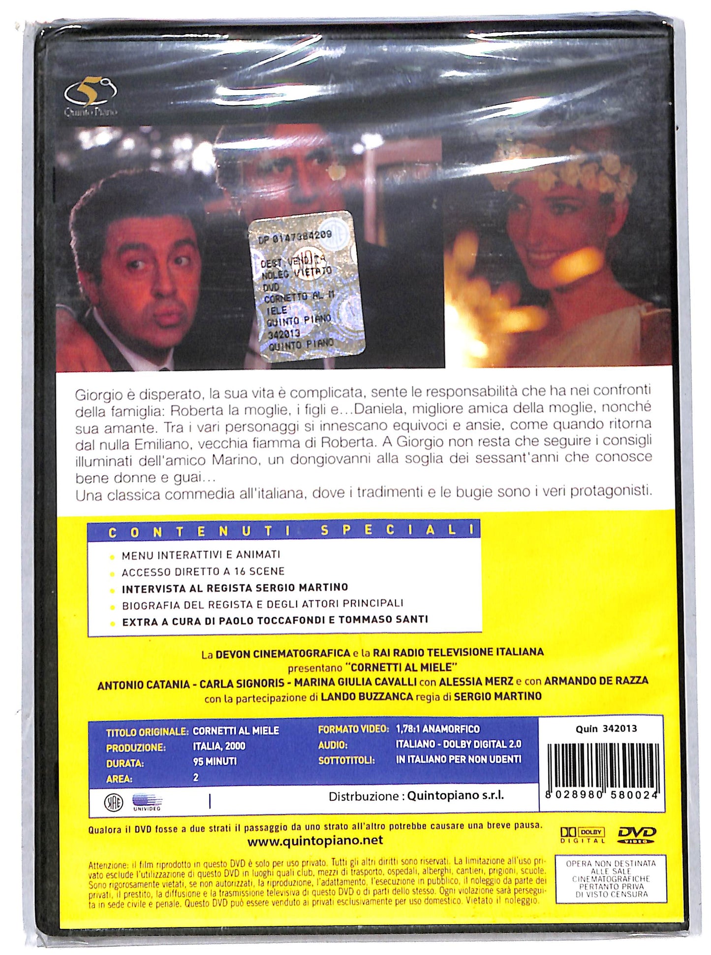 EBOND cornetti al miele DVD D706811