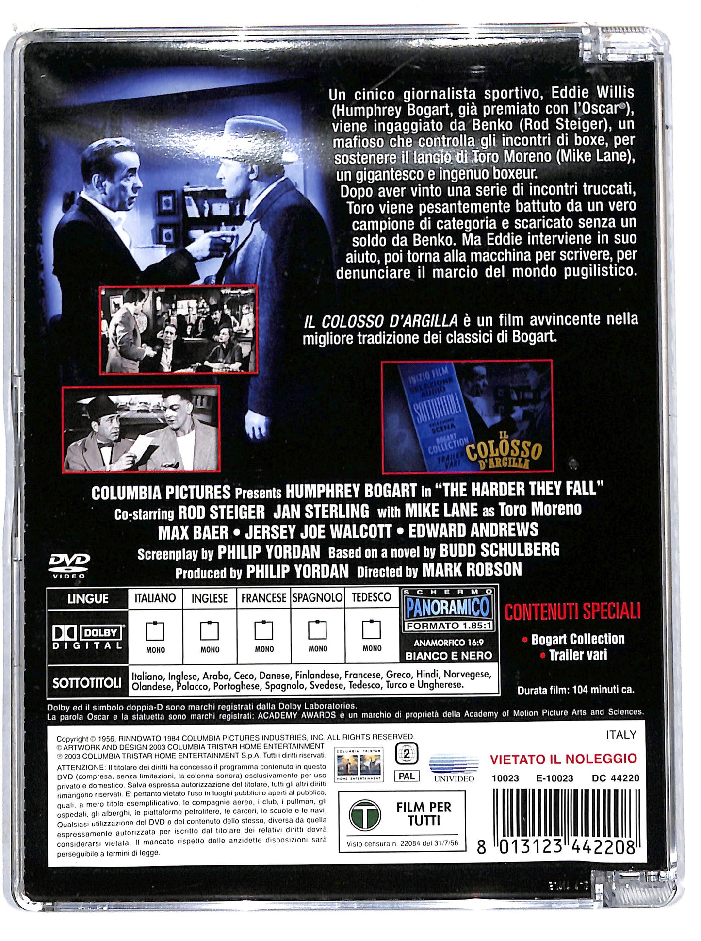 EBOND Il colosso d'argilla SJB DVD D706820
