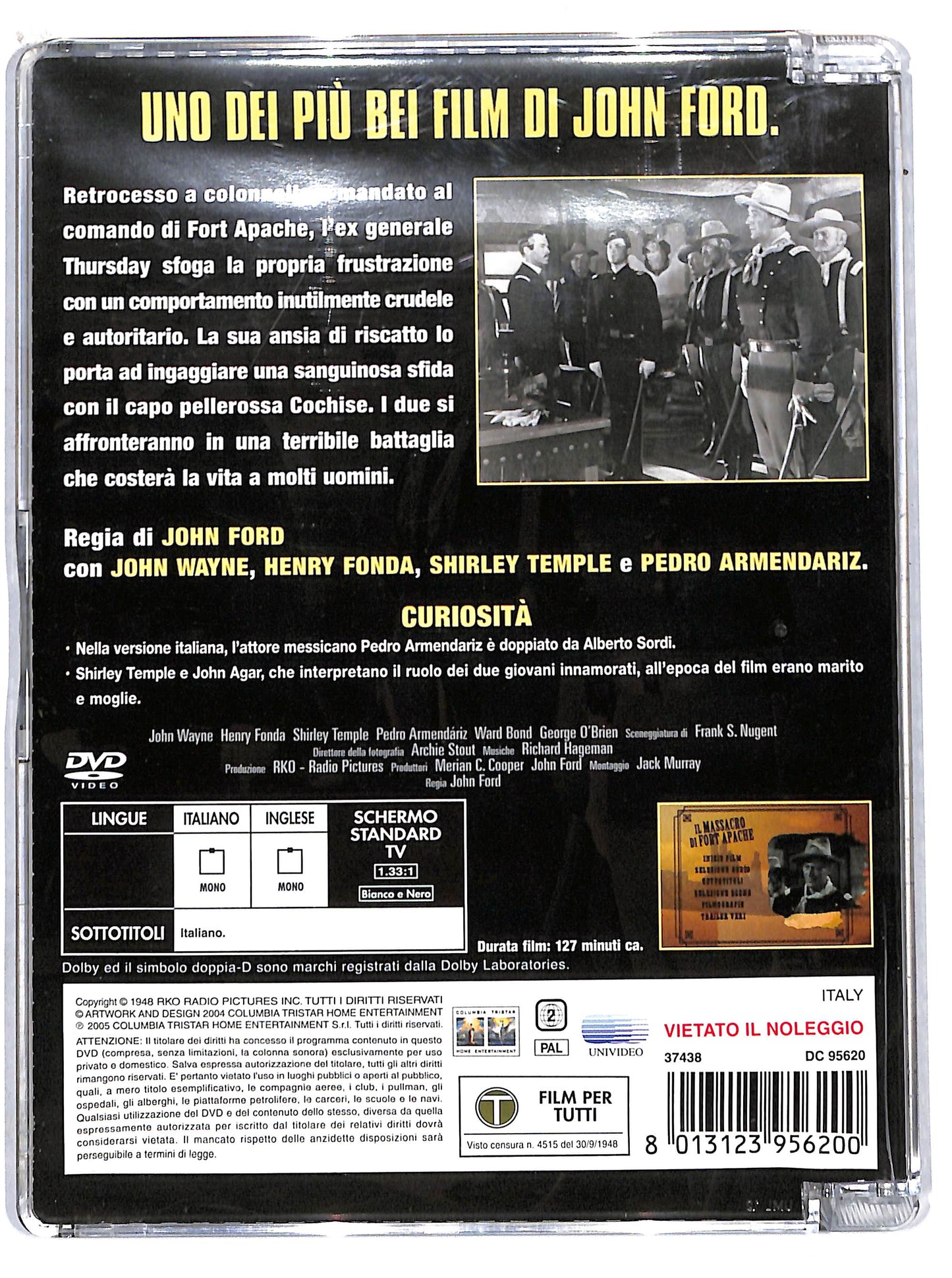 EBOND il massacro di fort apache SJB DVD D706837