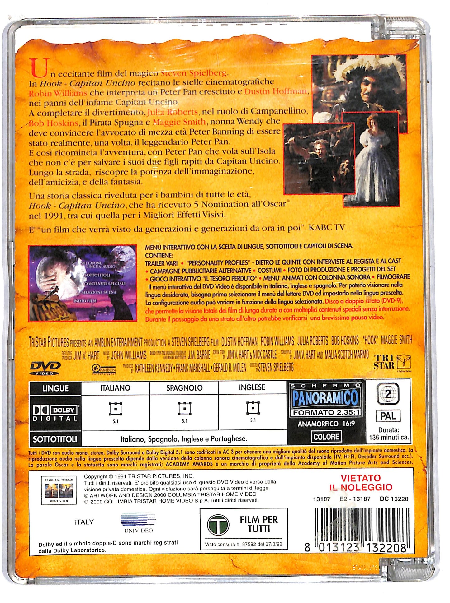 EBOND hook - capitan uncino SJB DVD D706855