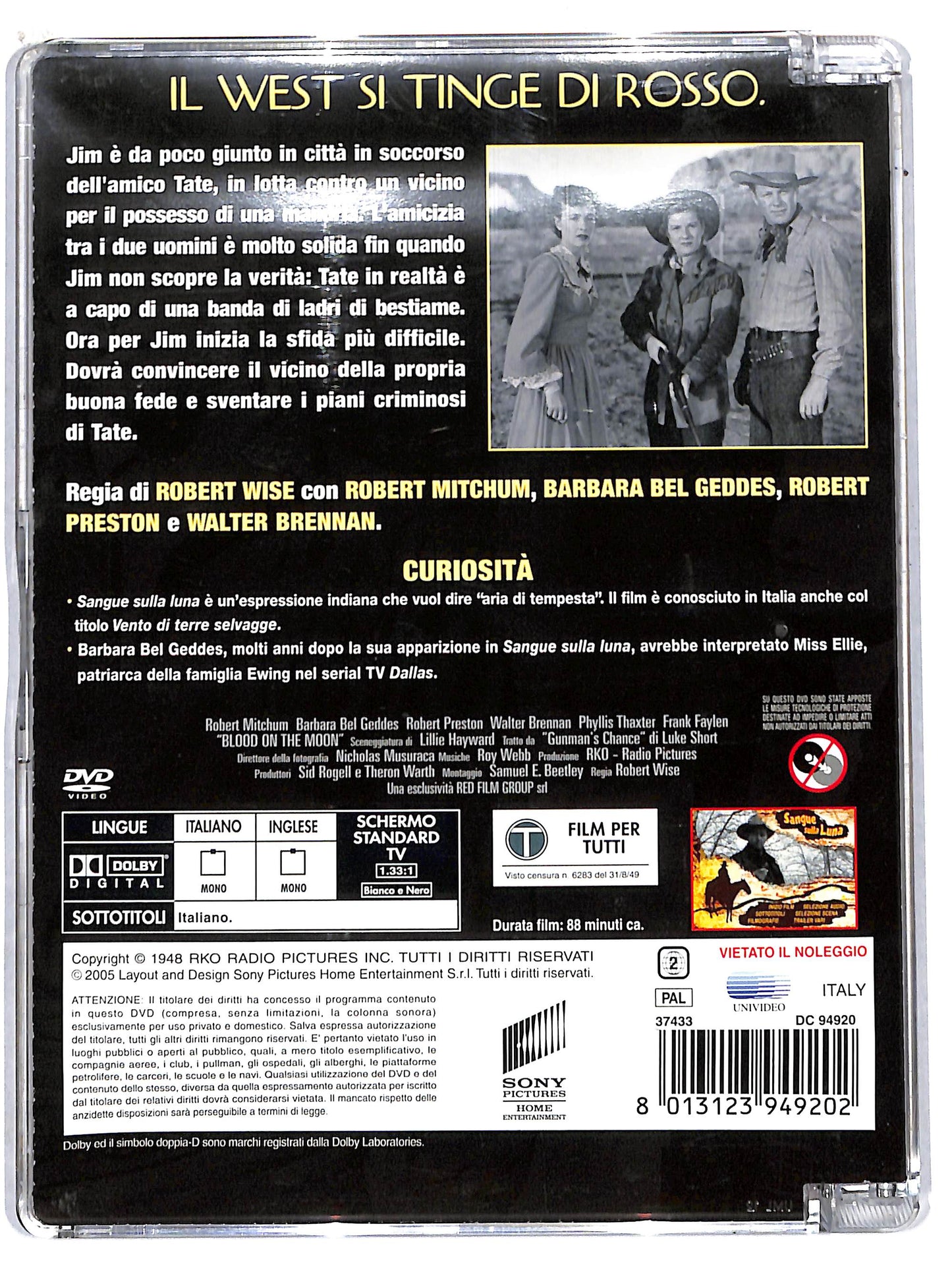 EBOND Sangue sulla luna  SJB DVD D706859