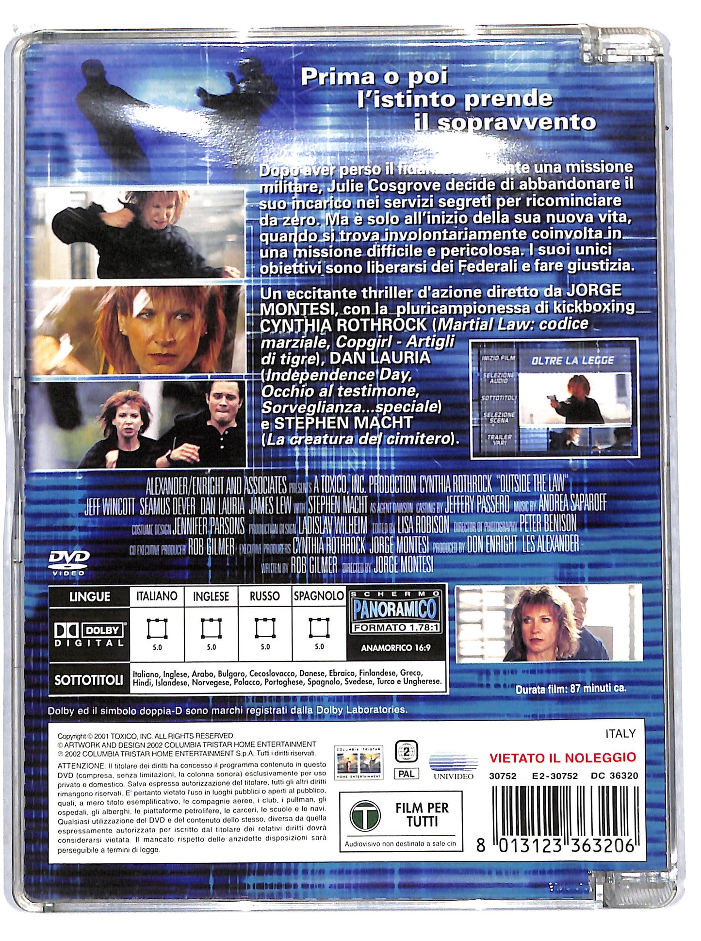 EBOND Oltre la legge SJB DVD D706861