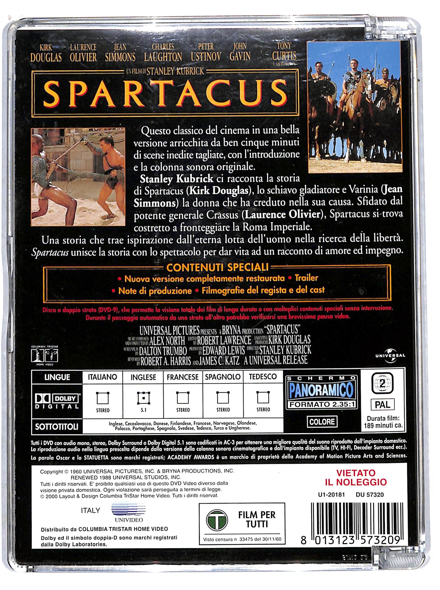 EBOND spartacus SJB DVD D706885