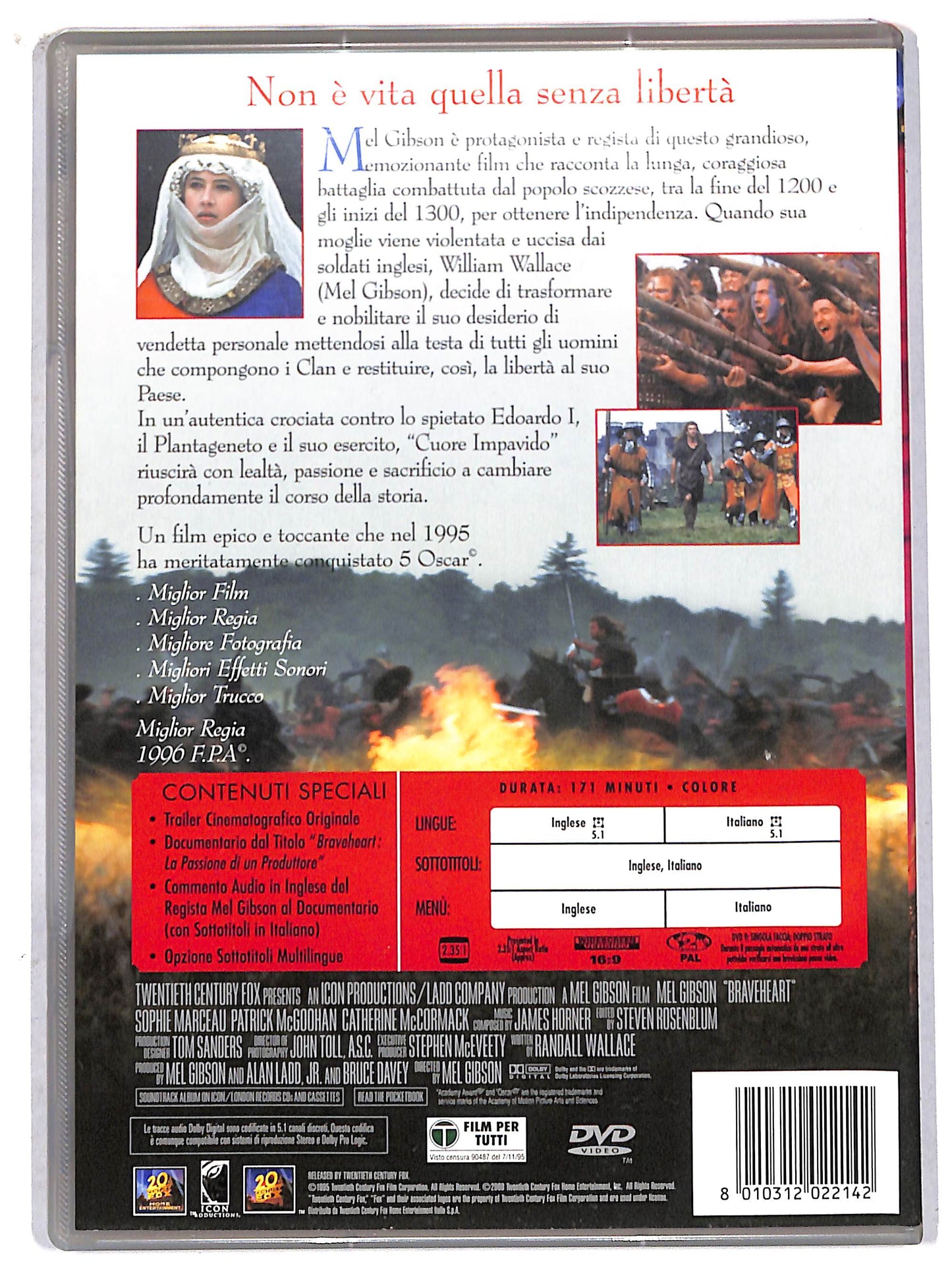 EBOND braveheart - cuore impavido DVD D707402