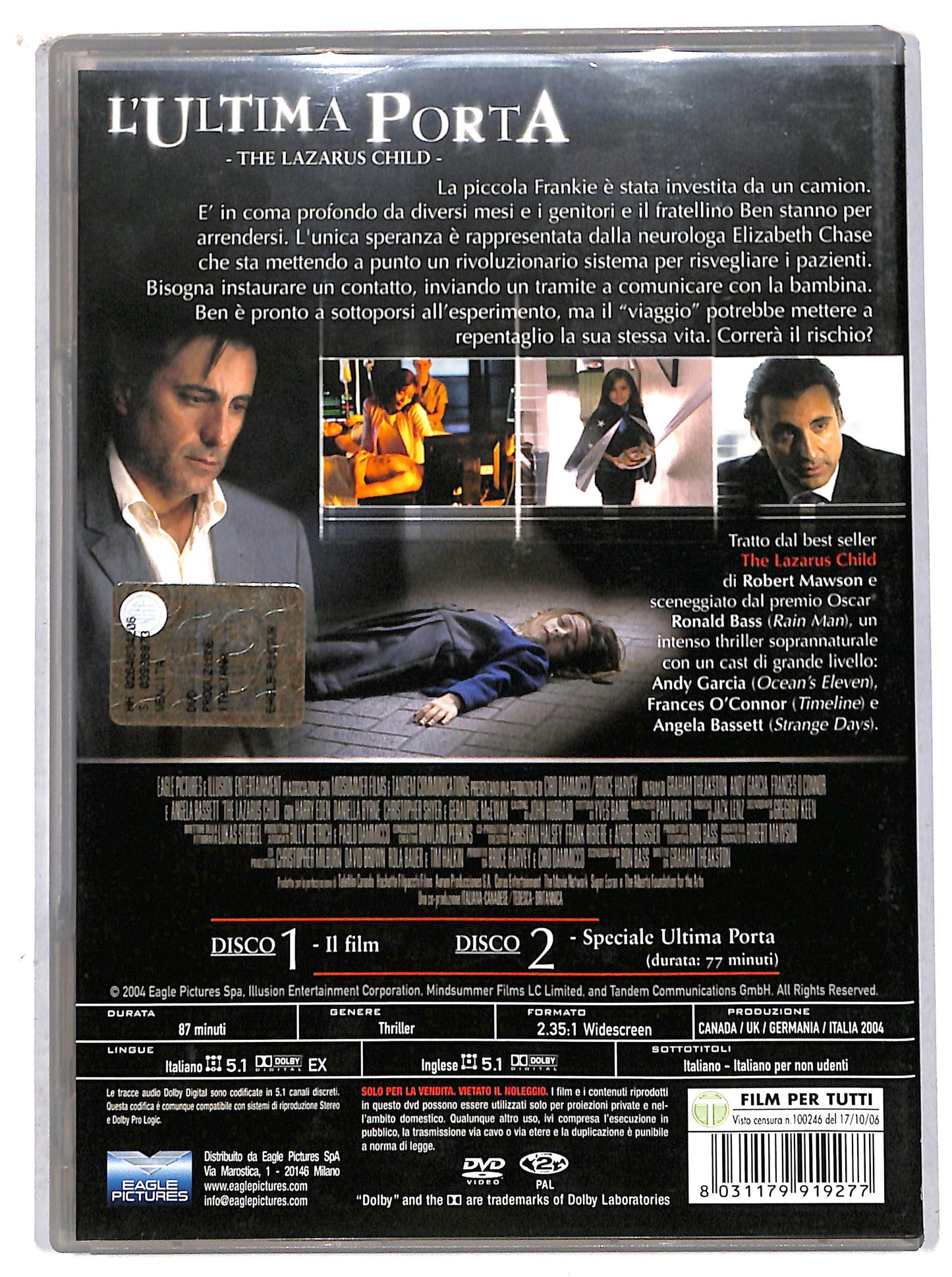 EBOND L'ultima porta DVD D707425