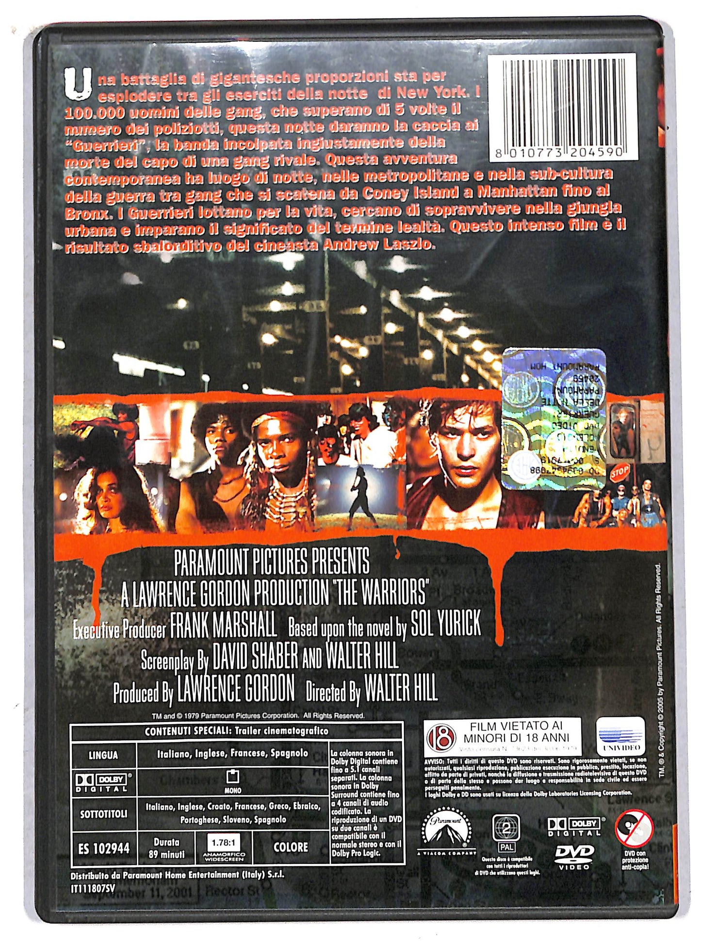 EBOND i guerrieri della notte DVD D707444
