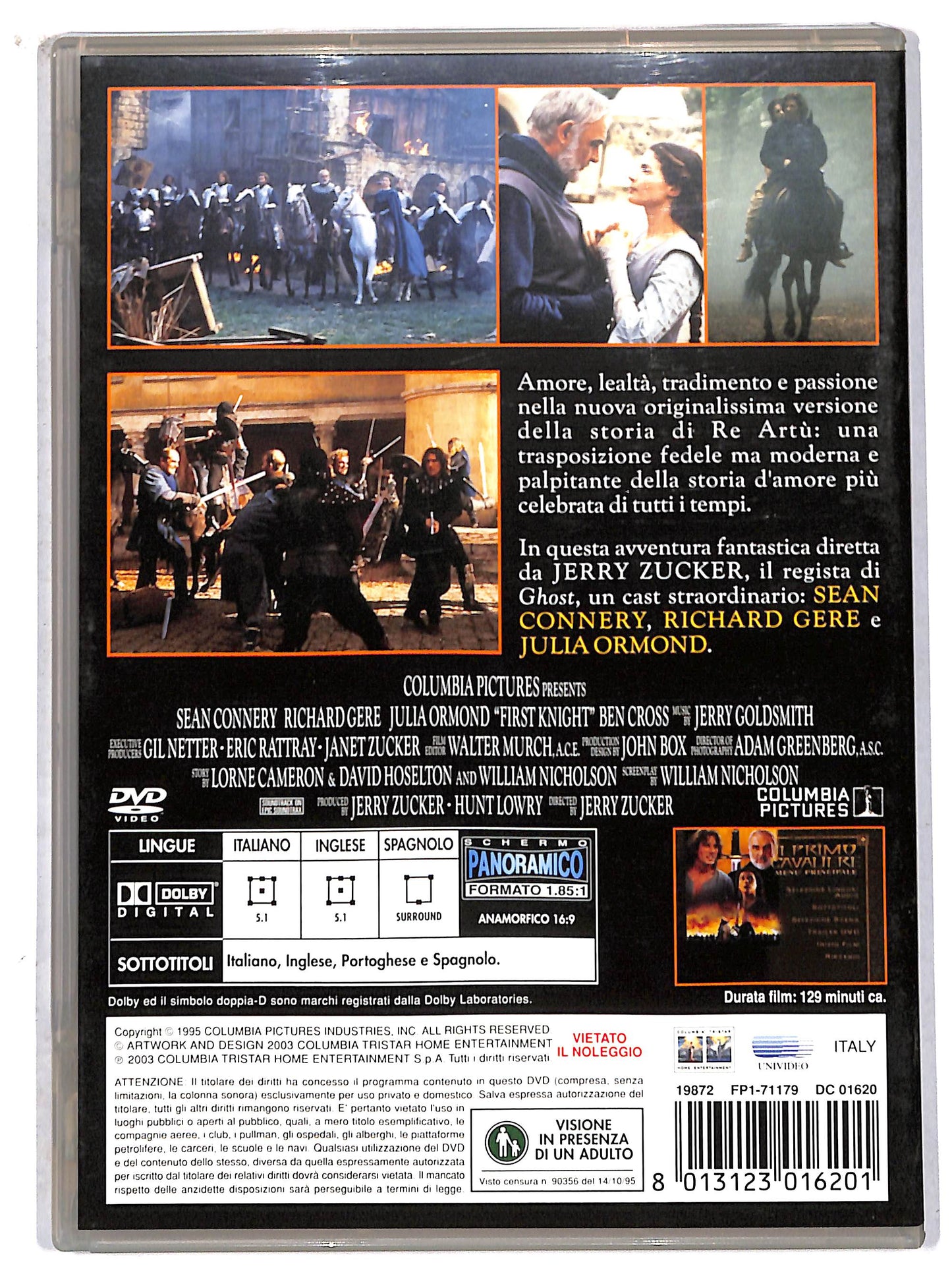 EBOND il primo cavaliere DVD D707466