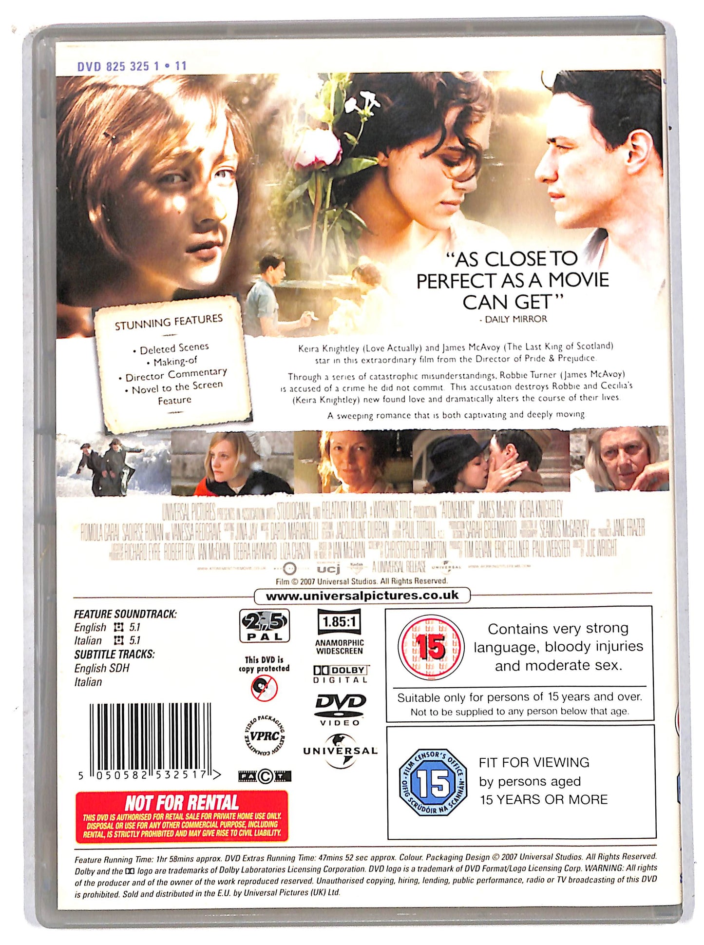 EBOND Atonement - UK EDITION DVD D707653
