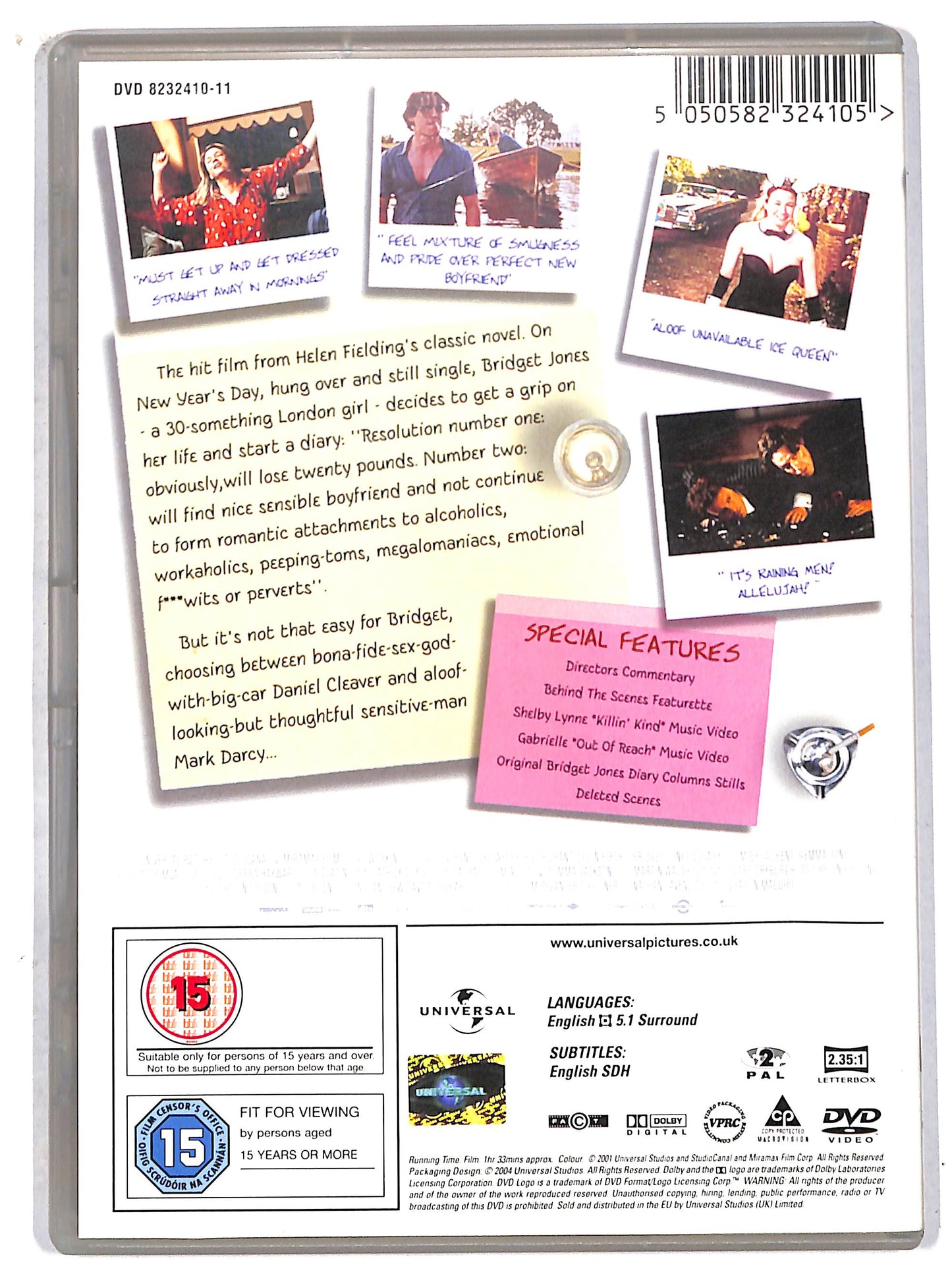 EBOND Bridget Jones's Diary - UK EDITION DVD D707654