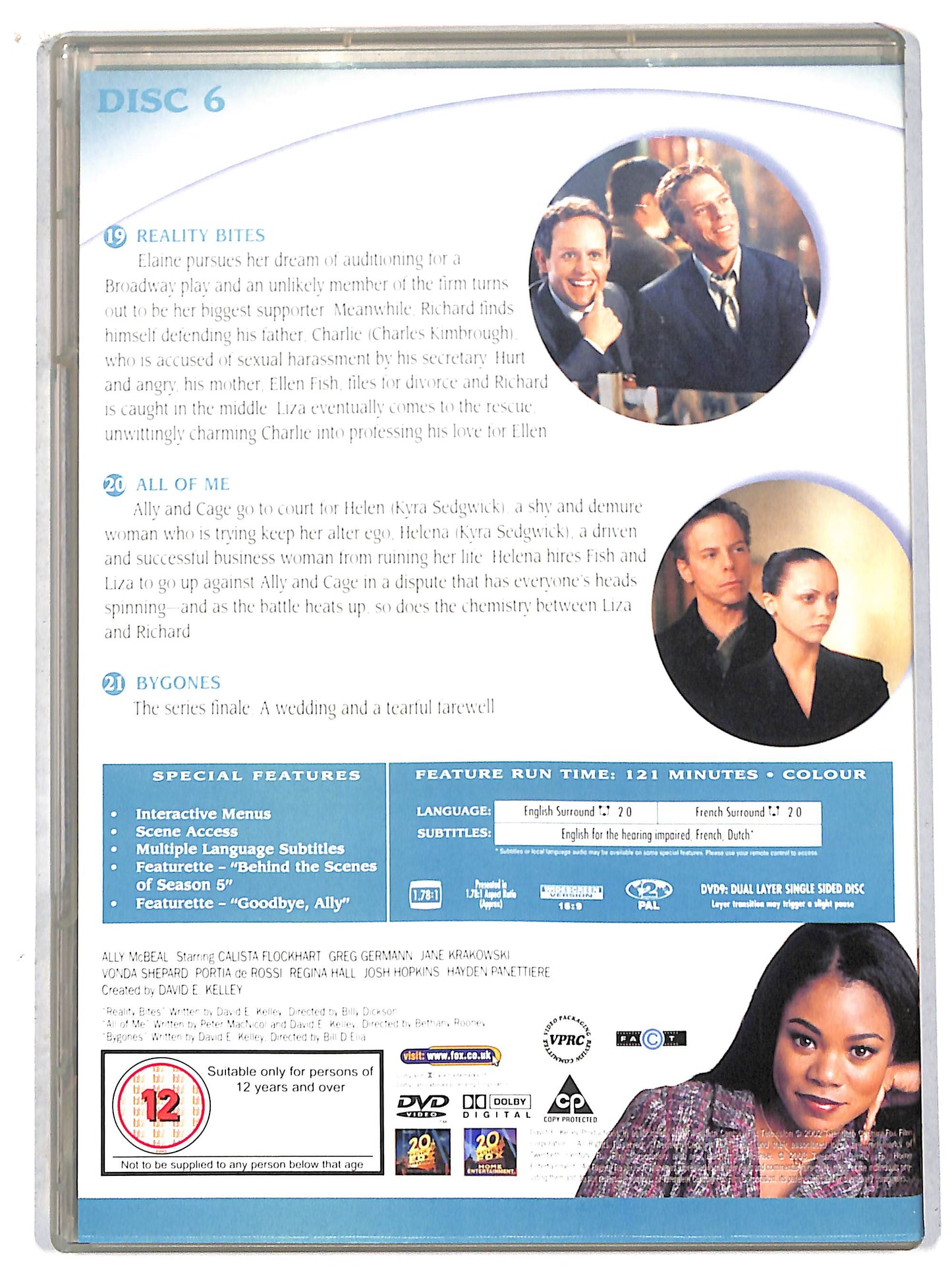 EBOND ally mcbeal season 5 (19 - 21) UK EDITION EDITORIALE DVD D707807