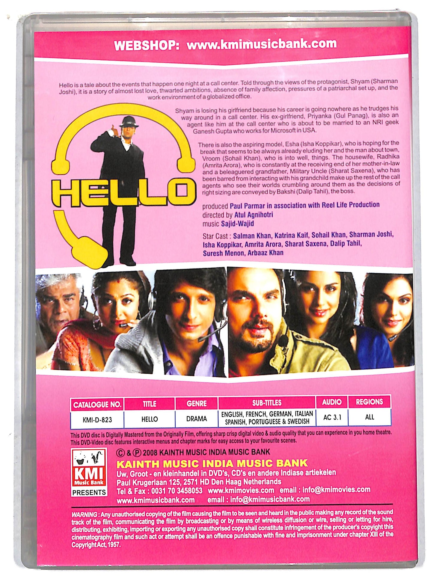EBOND hello (paul parmer) - UK EDITION EDITORIALE DVD D707808