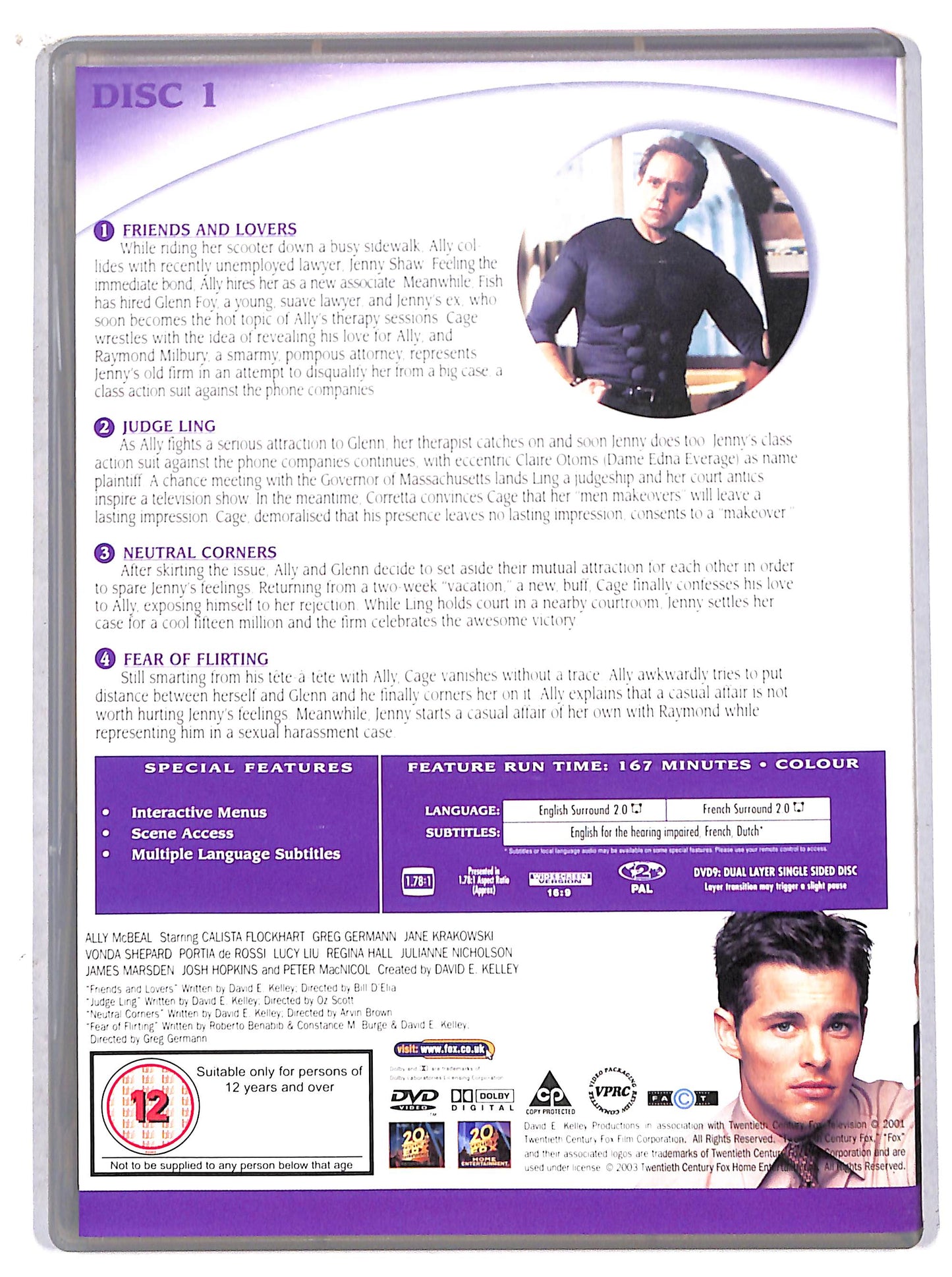 EBOND ally mcbeal season 5 (1 - 4) UK EDITION EDITORIALE DVD D707811