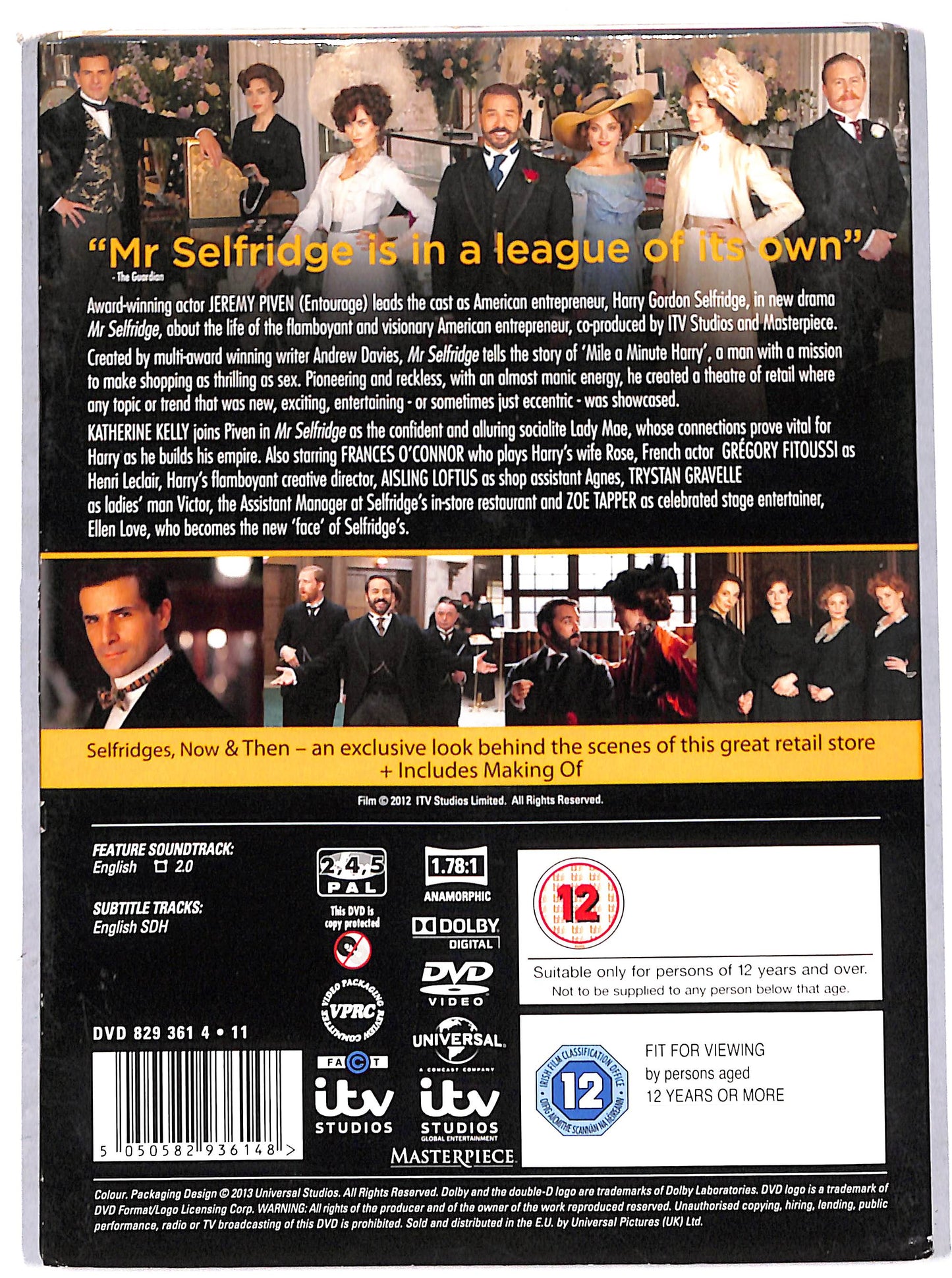 EBOND mr selfridge series one, all 10 episodes - UK edition DVD D707818