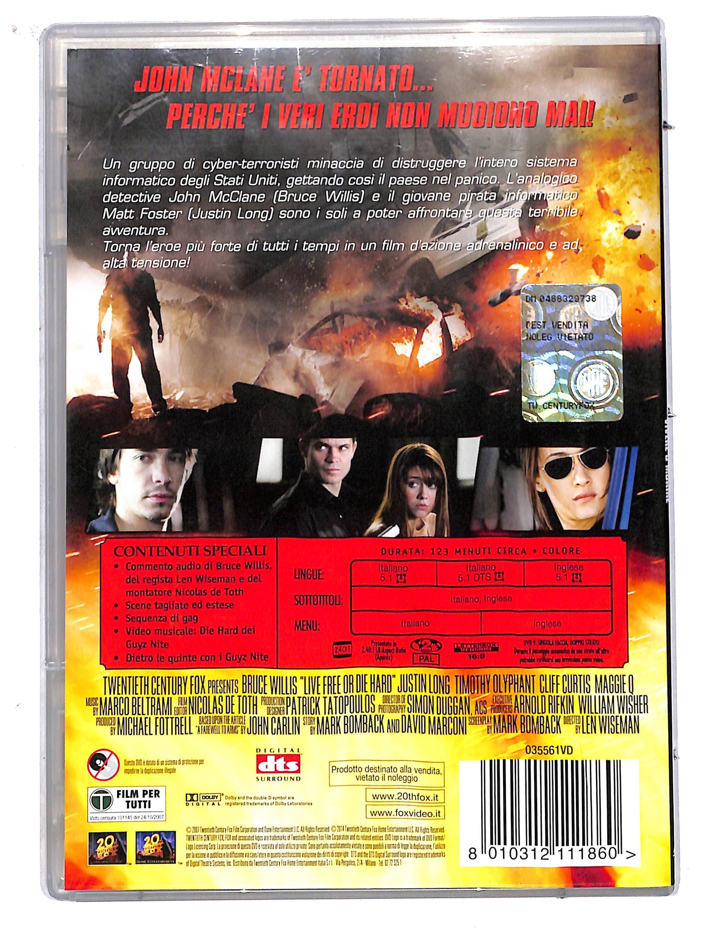 EBOND Die Hard - Vivere o morire DVD D708215
