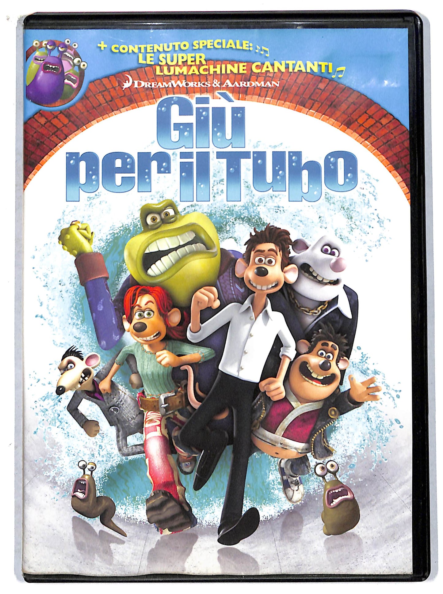 EBOND Giu per il tubo EDITORIALE DVD D708234