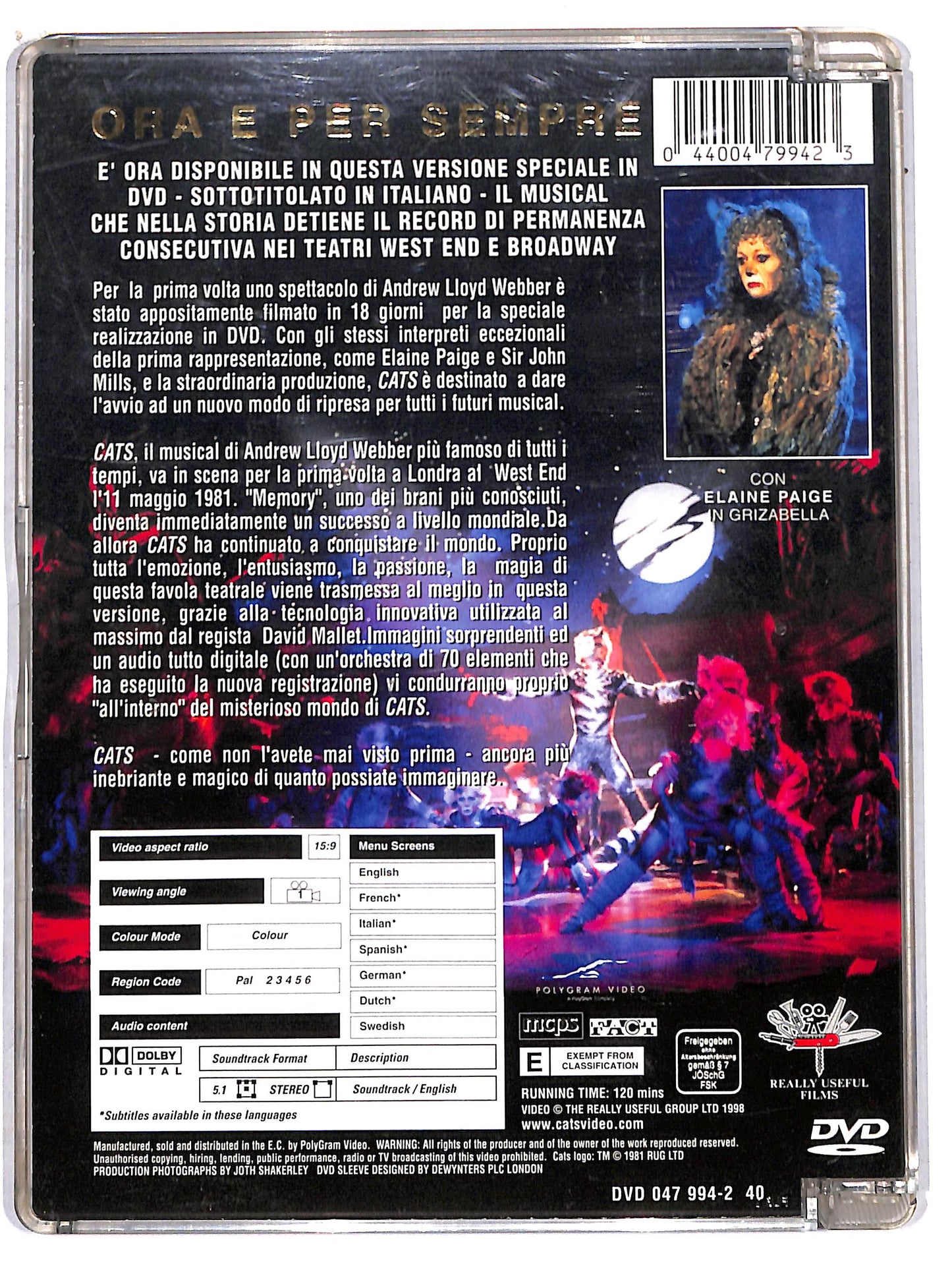 EBOND cats SJB DVD D708330