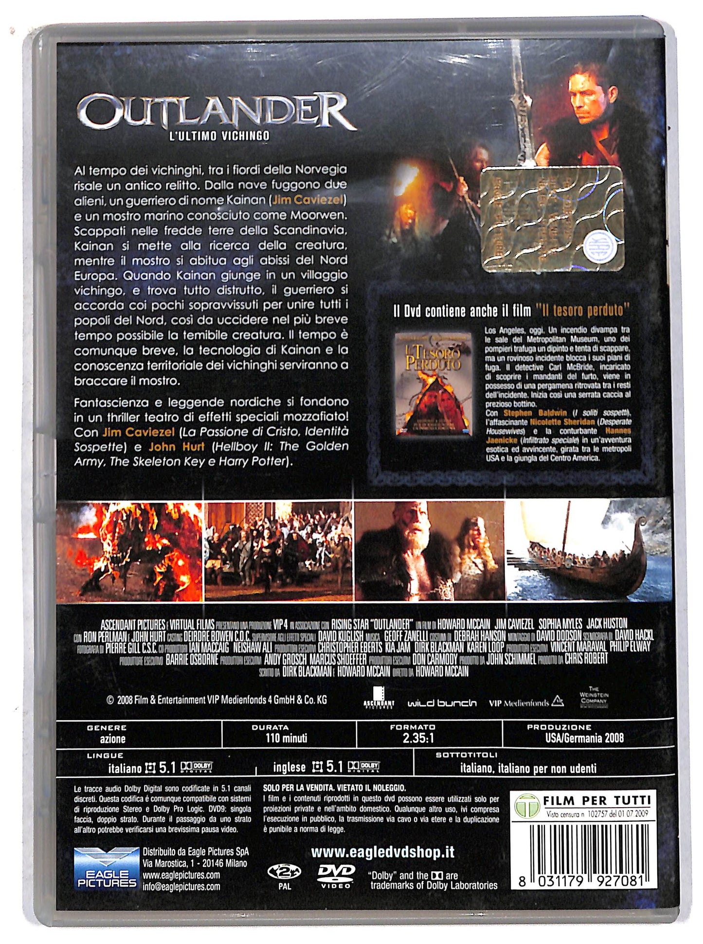 EBOND outlander - l'ultimo vichingo DVD D708432