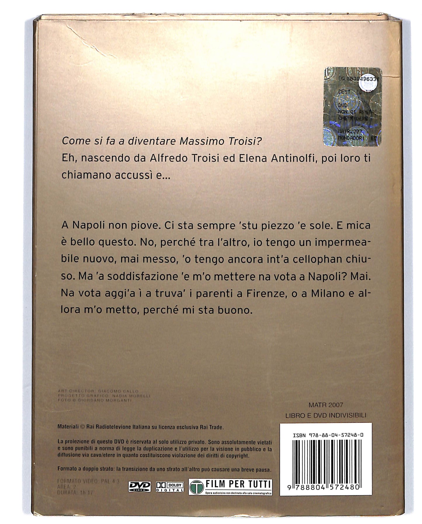 EBOND Massimo Troisi - Non ci resta che ridere +BOOK DIGIPACK DVD D708551