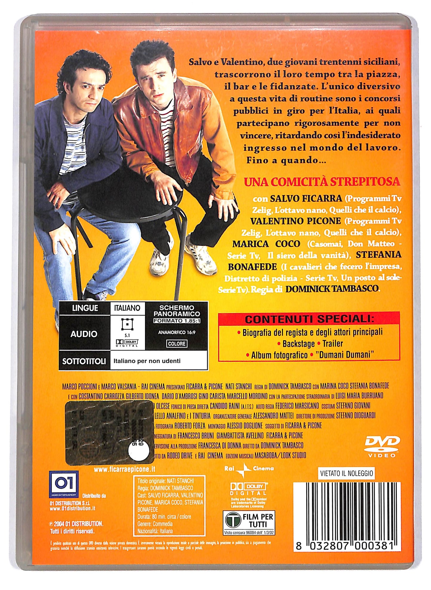 EBOND Ficarra e Picone - Nati stanchi DVD D708656